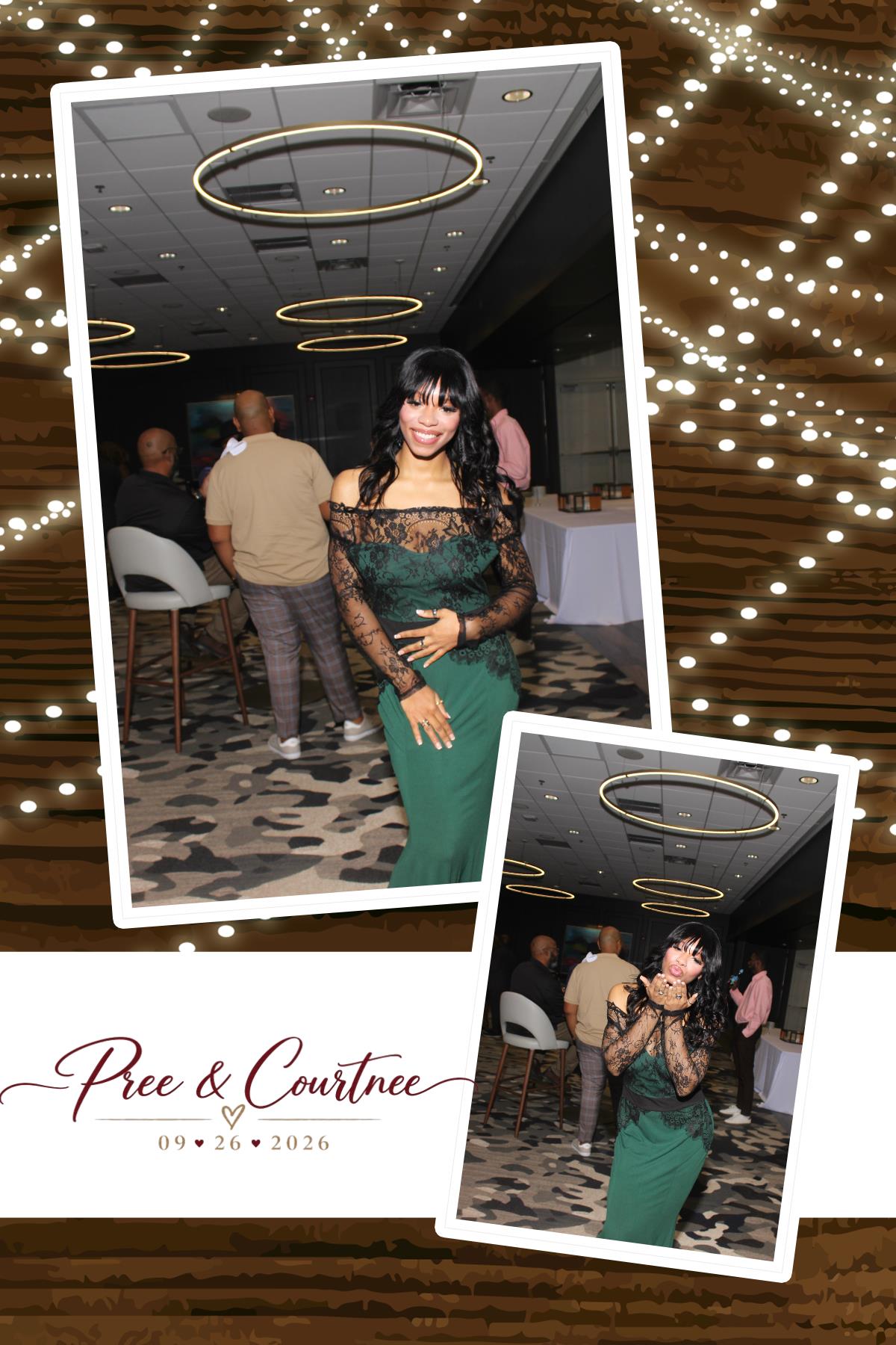 Pree & Courtnee Wedding | View more photos from the event at gallery.photoboothcincy.com/u/PhotoBoothCincy/Pree-Courtnee-Wedding