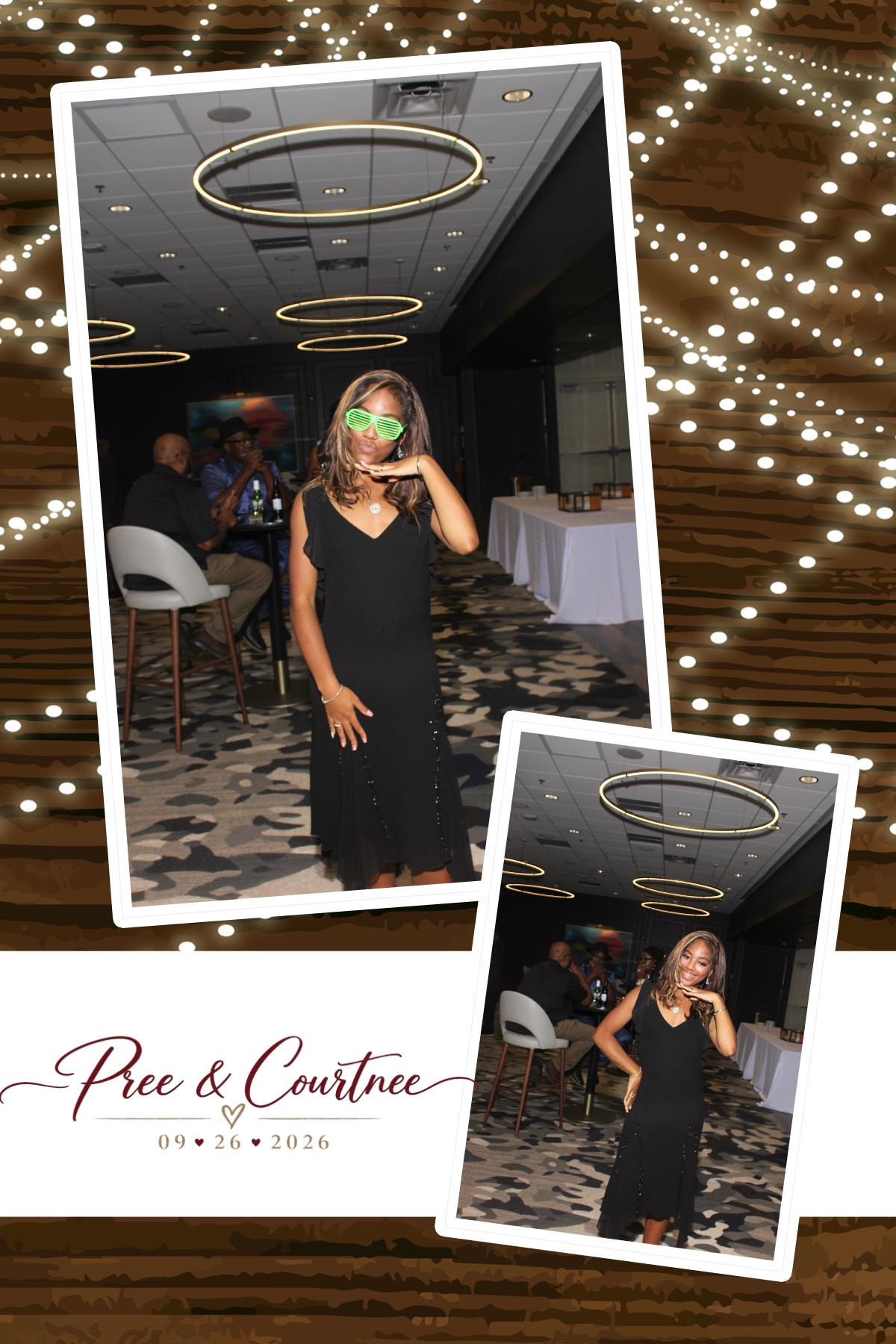 Pree & Courtnee Wedding | View more photos from the event at gallery.photoboothcincy.com/u/PhotoBoothCincy/Pree-Courtnee-Wedding