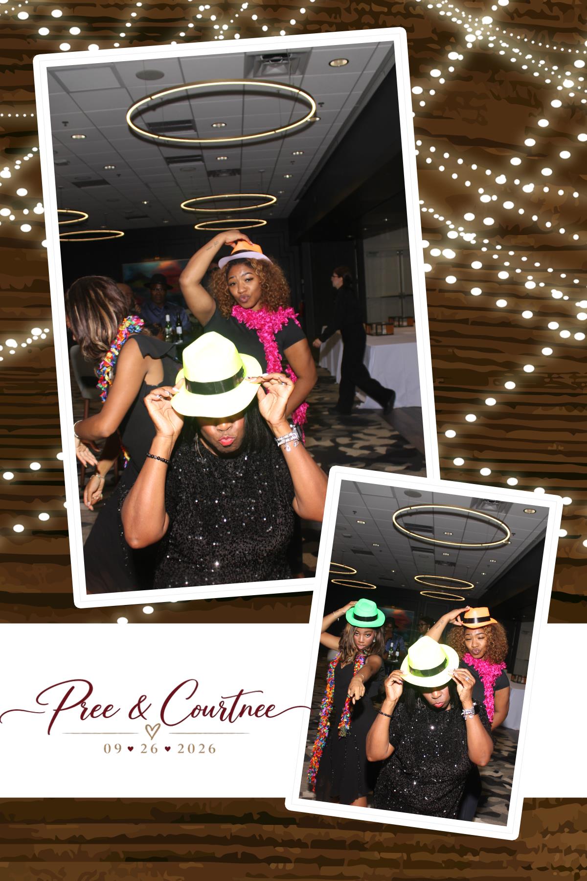 Pree & Courtnee Wedding | View more photos from the event at gallery.photoboothcincy.com/u/PhotoBoothCincy/Pree-Courtnee-Wedding