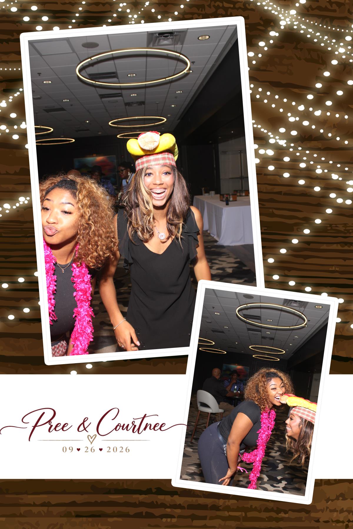 Pree & Courtnee Wedding | View more photos from the event at gallery.photoboothcincy.com/u/PhotoBoothCincy/Pree-Courtnee-Wedding