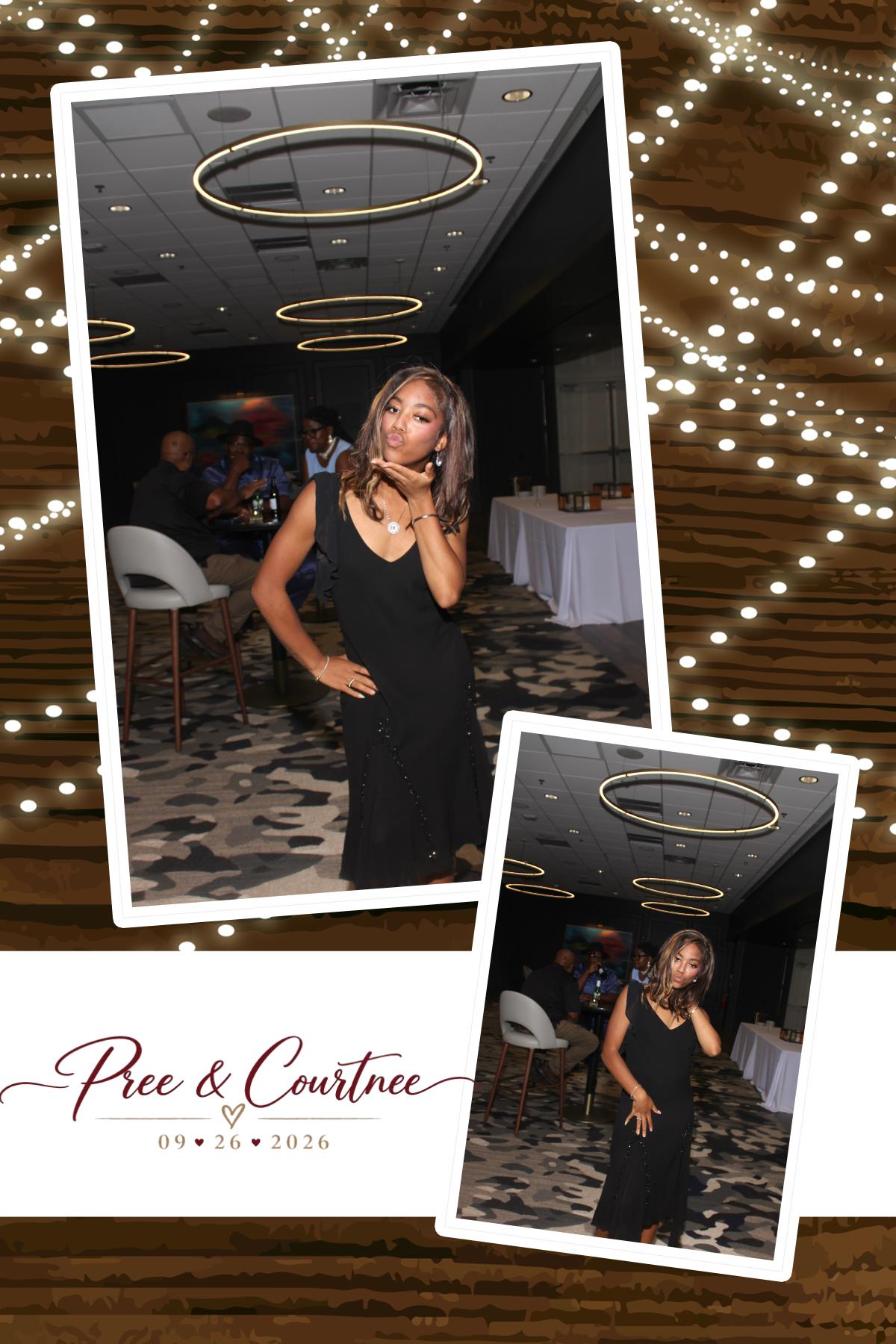 Pree & Courtnee Wedding | View more photos from the event at gallery.photoboothcincy.com/u/PhotoBoothCincy/Pree-Courtnee-Wedding
