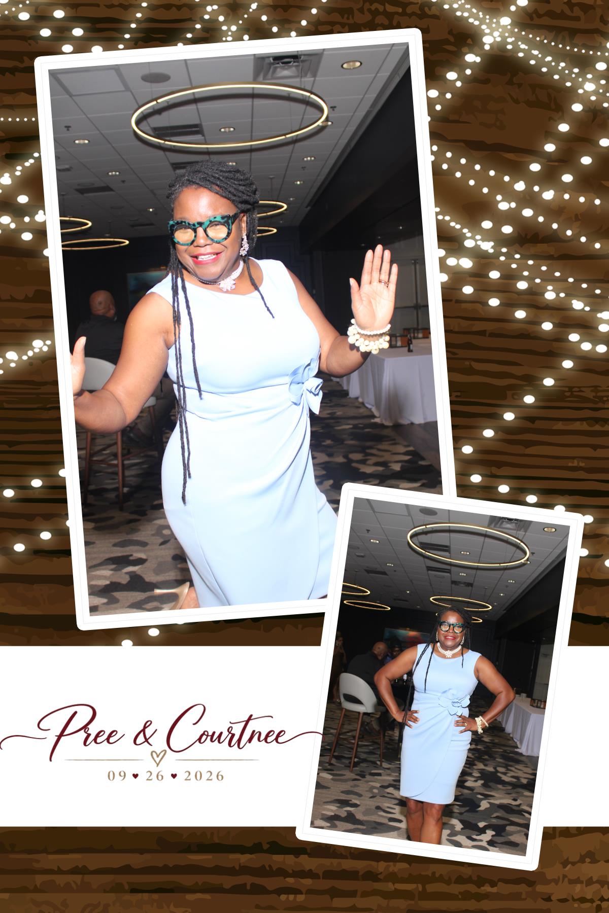 Pree & Courtnee Wedding | View more photos from the event at gallery.photoboothcincy.com/u/PhotoBoothCincy/Pree-Courtnee-Wedding