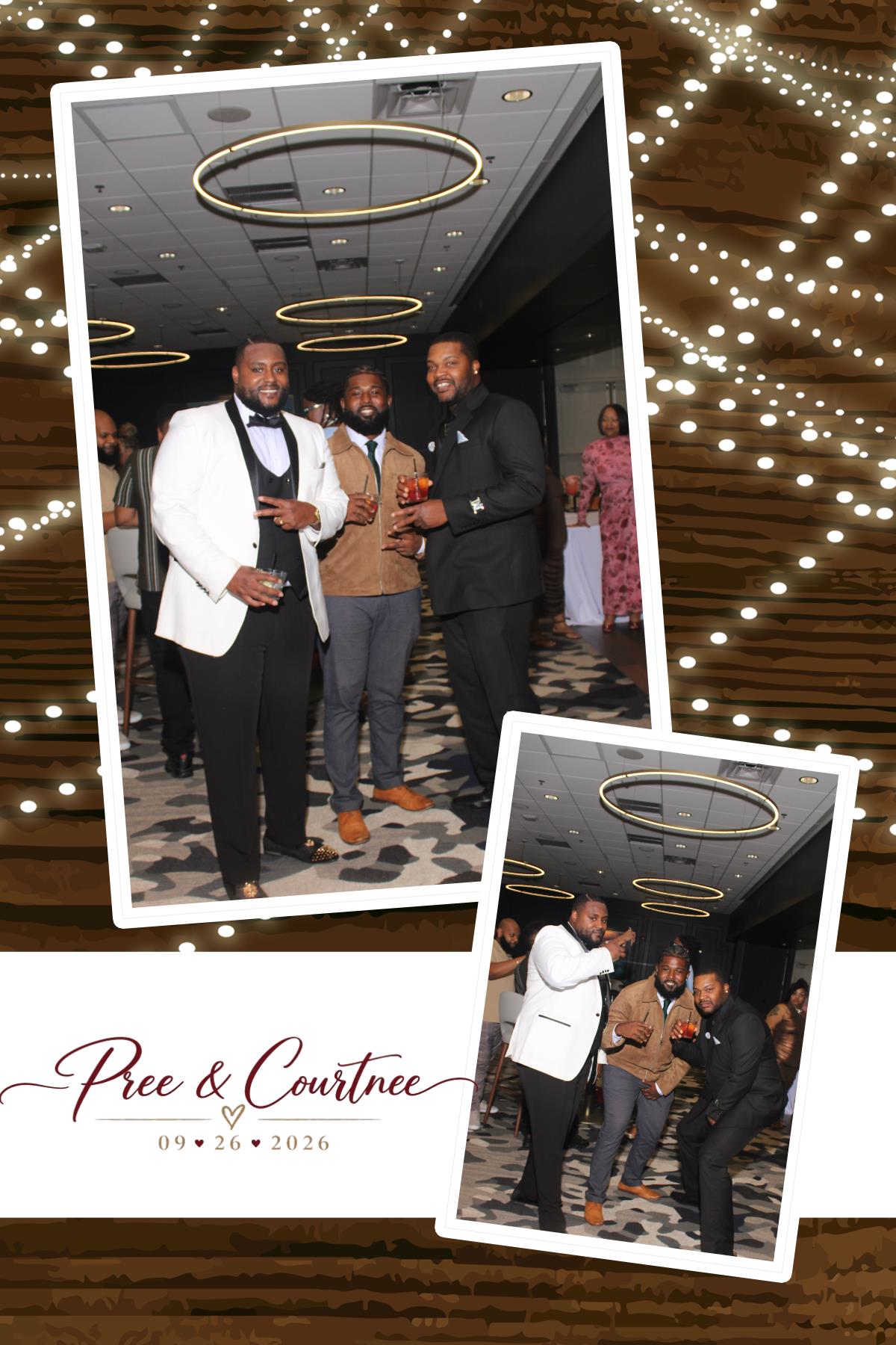 Pree & Courtnee Wedding | View more photos from the event at gallery.photoboothcincy.com/u/PhotoBoothCincy/Pree-Courtnee-Wedding