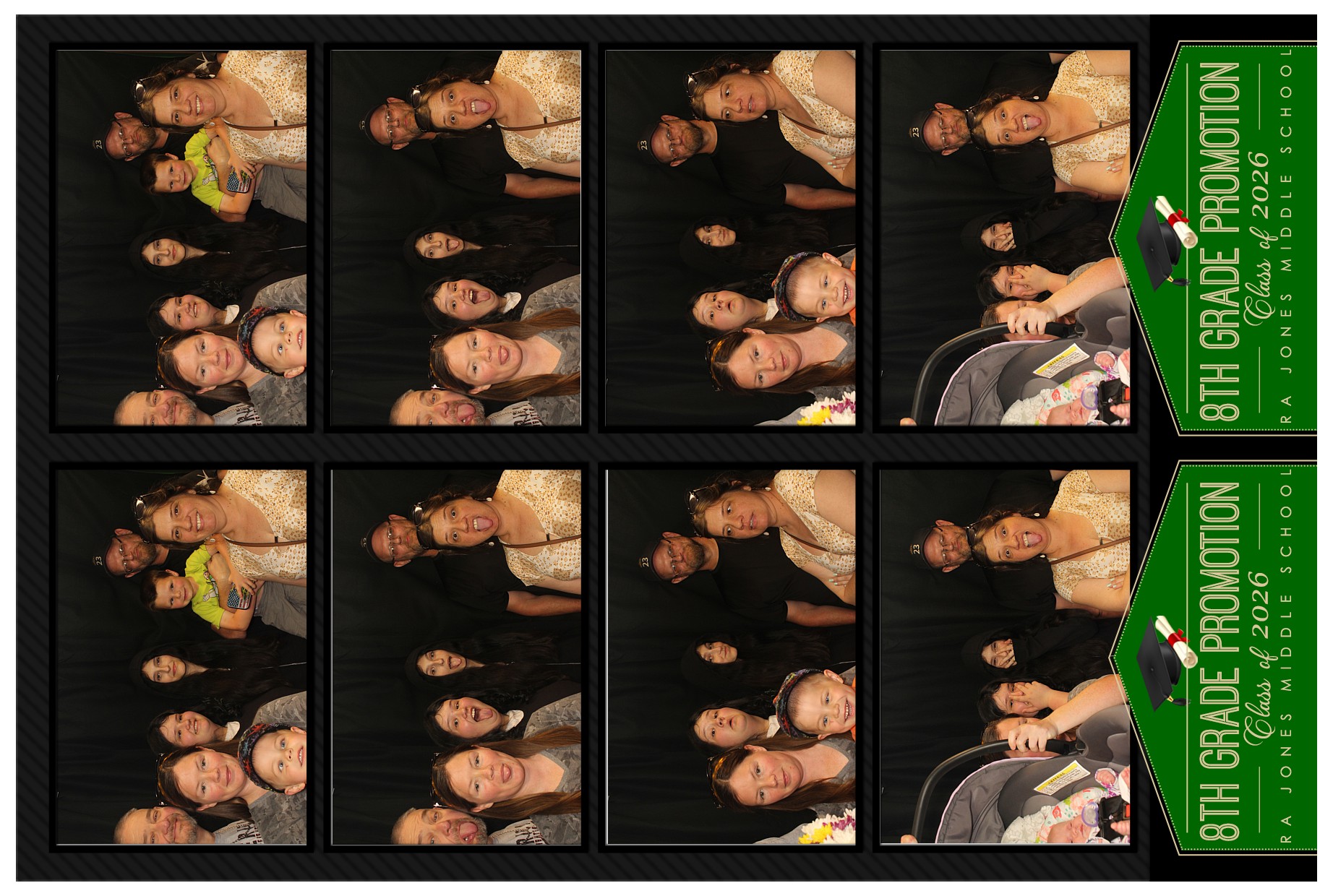 RA Jones Middle School 8th Grade Promotion | View more photos from the event at gallery.photoboothcincy.com/u/PhotoBoothCincy/RA-Jones-Middle-School-8th-Grade-Promotion