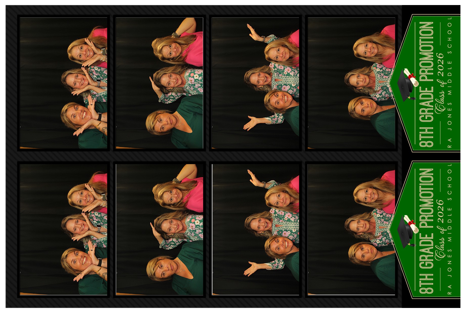 RA Jones Middle School 8th Grade Promotion | View more photos from the event at gallery.photoboothcincy.com/u/PhotoBoothCincy/RA-Jones-Middle-School-8th-Grade-Promotion