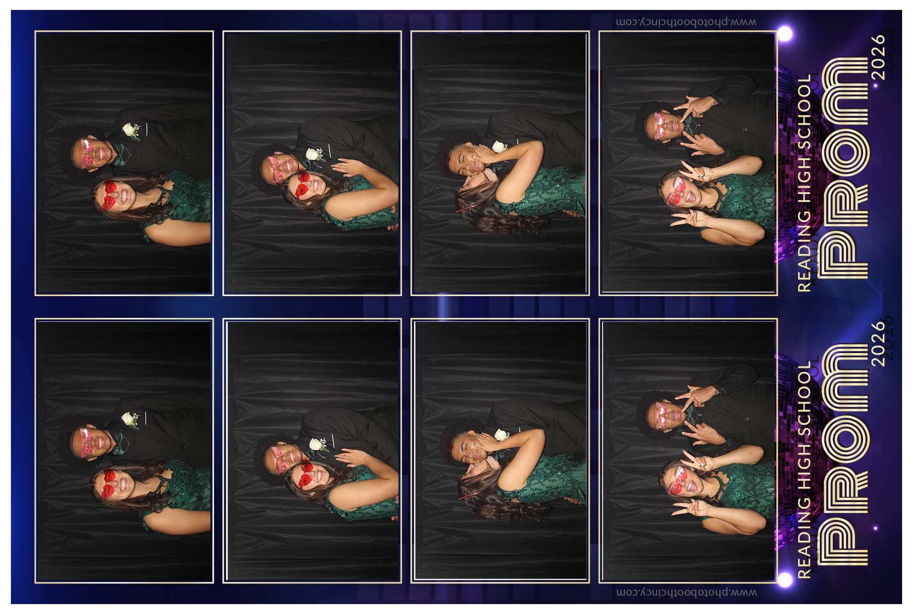Reading Junior Senior Prom | View more photos from the event at gallery.photoboothcincy.com/u/PhotoBoothCincy/Reading-Junior-Senior-Prom-0