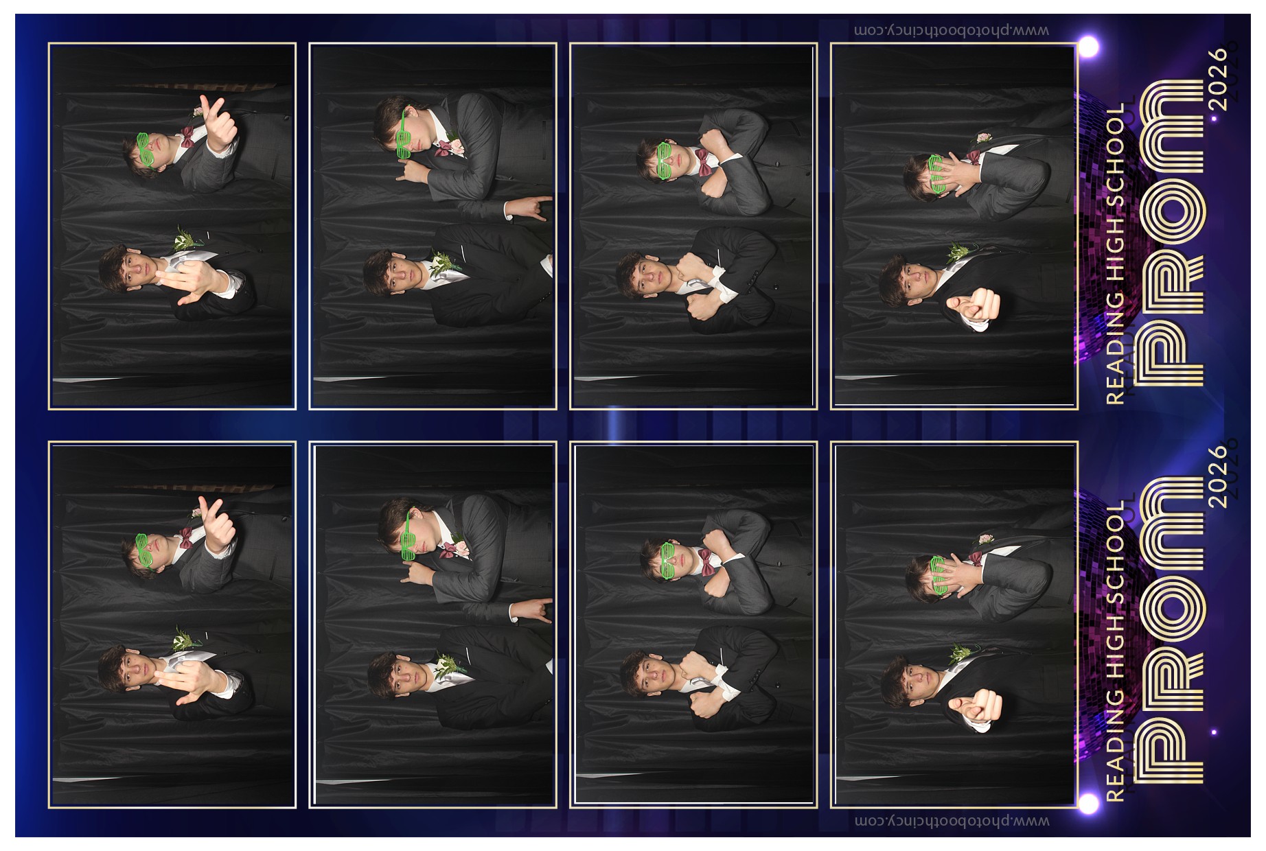 Reading Junior Senior Prom | View more photos from the event at gallery.photoboothcincy.com/u/PhotoBoothCincy/Reading-Junior-Senior-Prom-0