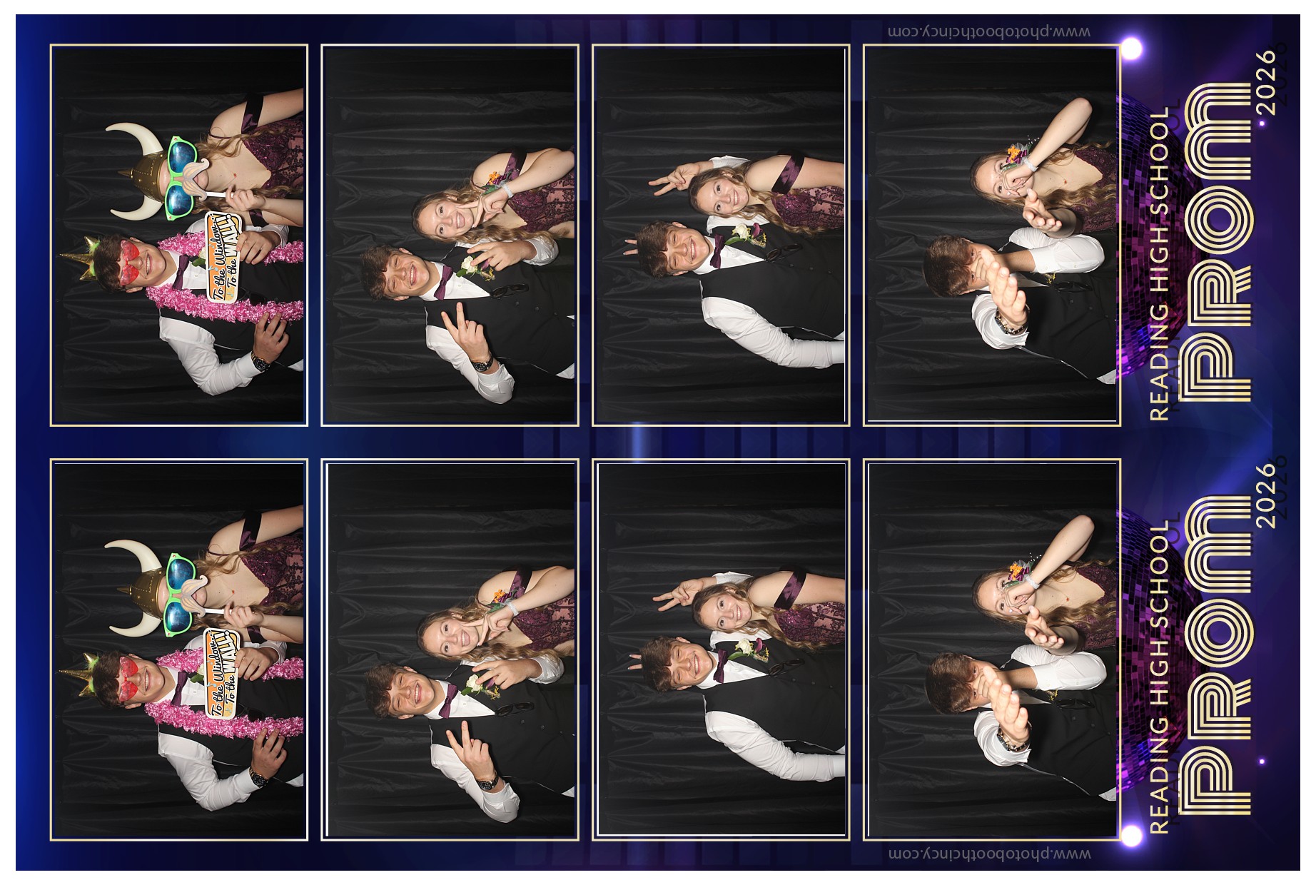 Reading Junior Senior Prom | View more photos from the event at gallery.photoboothcincy.com/u/PhotoBoothCincy/Reading-Junior-Senior-Prom-0