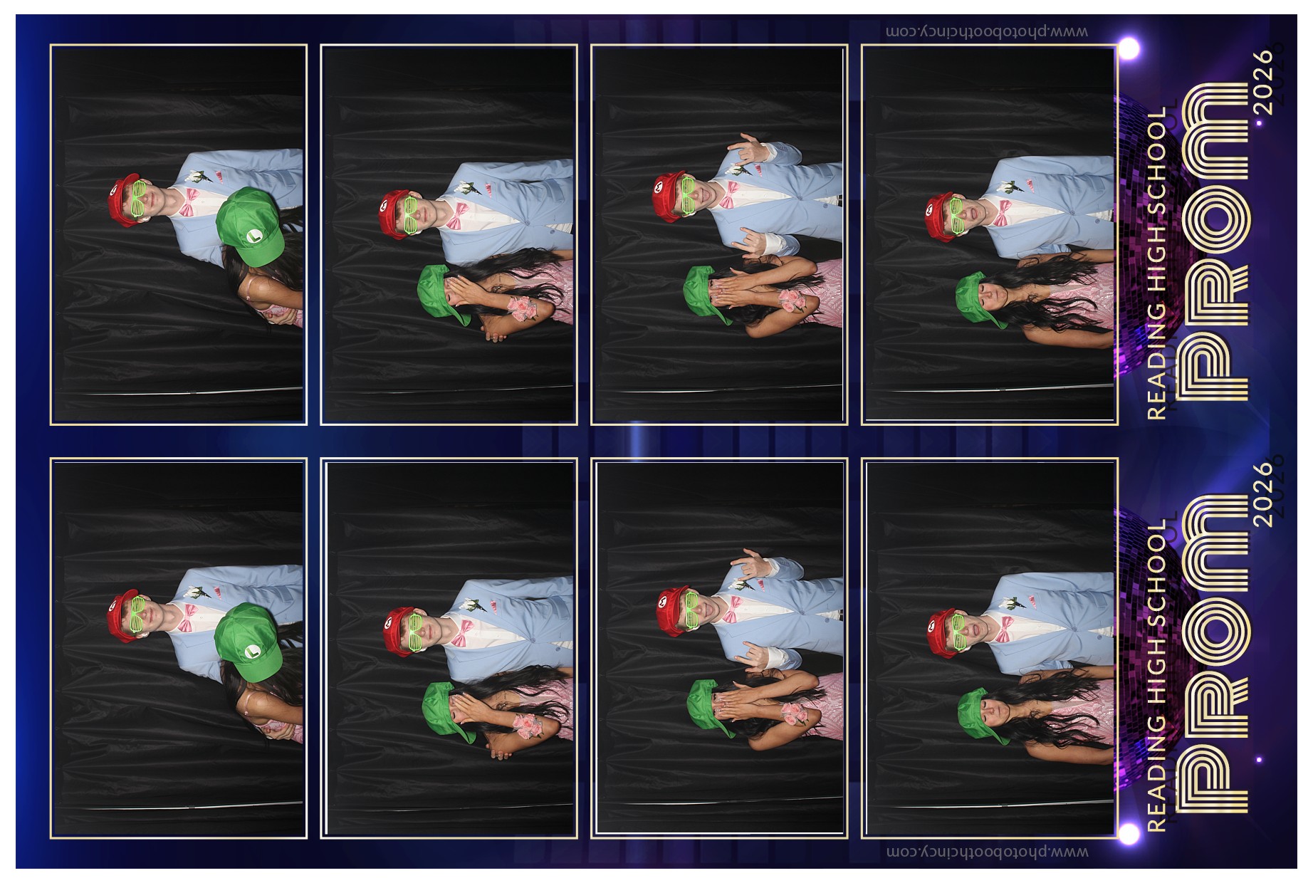 Reading Junior Senior Prom | View more photos from the event at gallery.photoboothcincy.com/u/PhotoBoothCincy/Reading-Junior-Senior-Prom-0