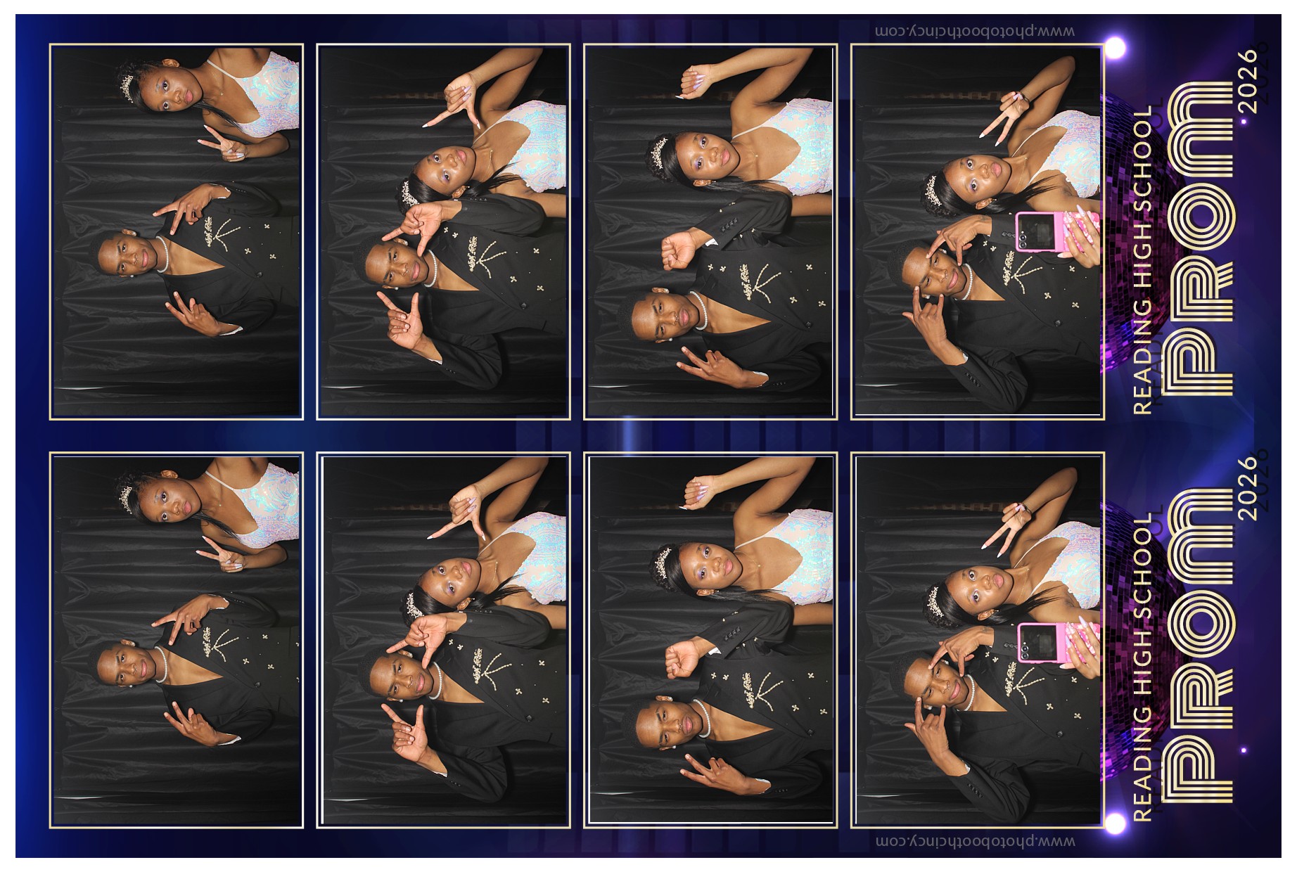 Reading Junior Senior Prom | View more photos from the event at gallery.photoboothcincy.com/u/PhotoBoothCincy/Reading-Junior-Senior-Prom-0