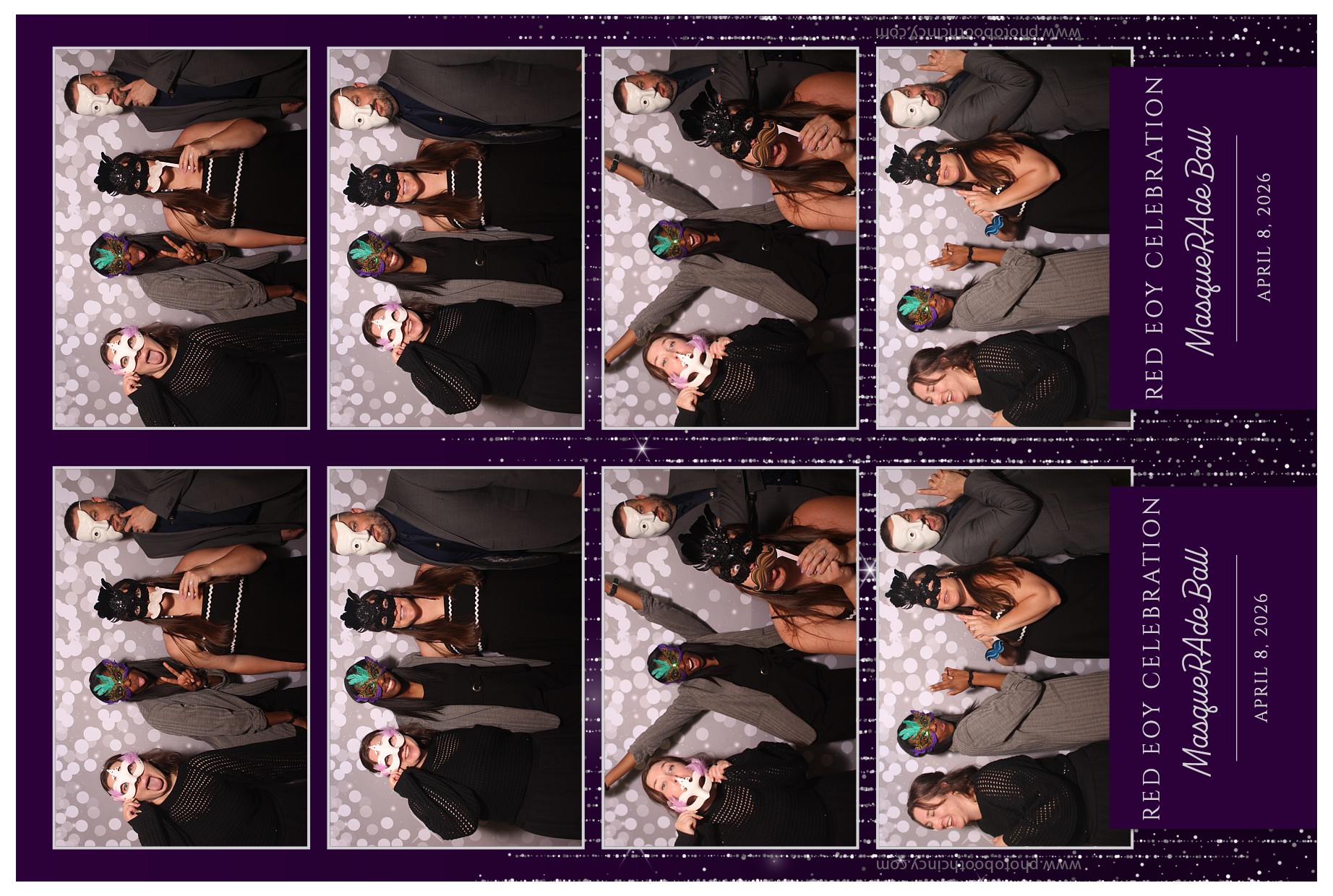 Red EOY Celebration MasqueRAdae Ball!! | View more photos from the event at gallery.photoboothcincy.com/u/PhotoBoothCincy/Red-EOY-Celebration-MasqueRAdae-Ball