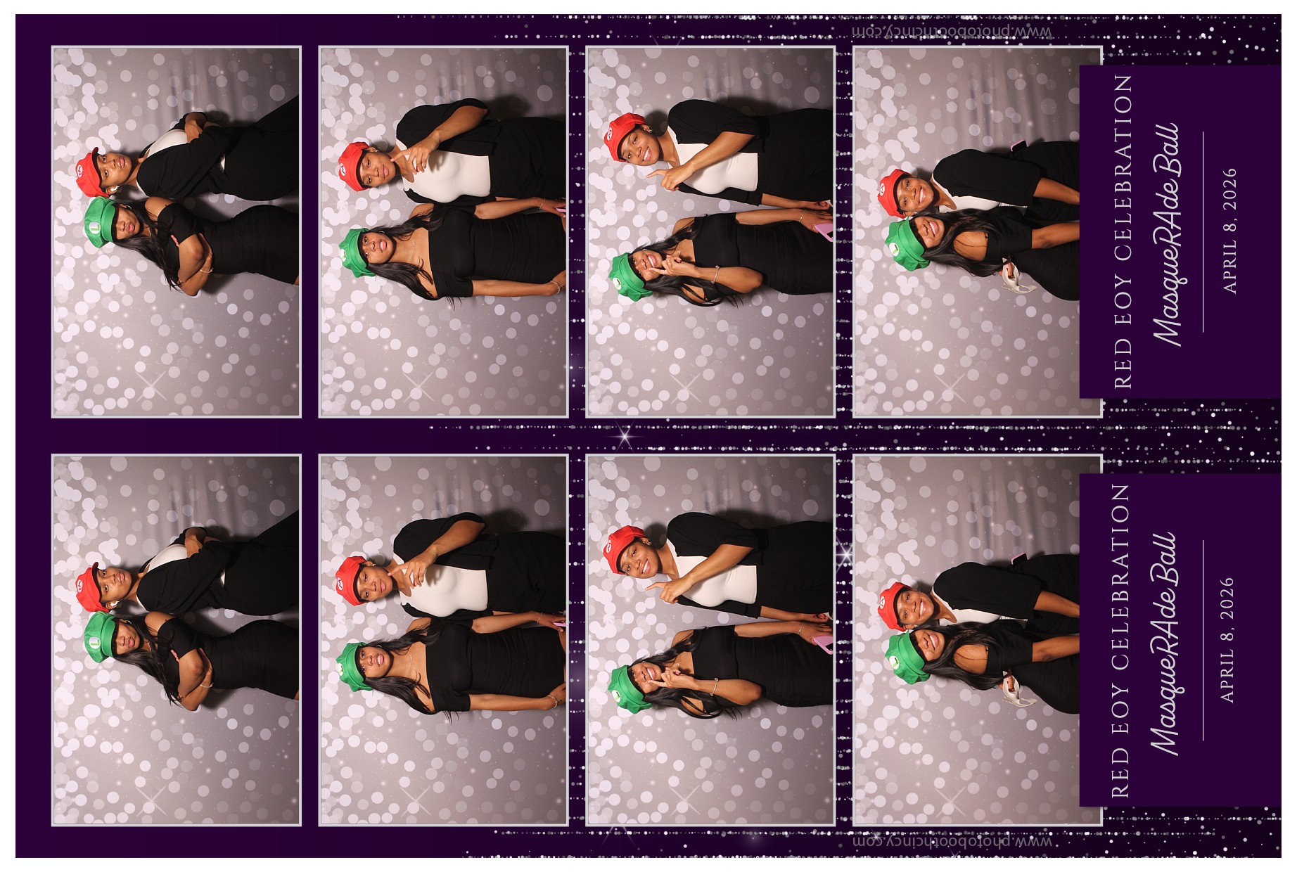Red EOY Celebration MasqueRAdae Ball!! | View more photos from the event at gallery.photoboothcincy.com/u/PhotoBoothCincy/Red-EOY-Celebration-MasqueRAdae-Ball