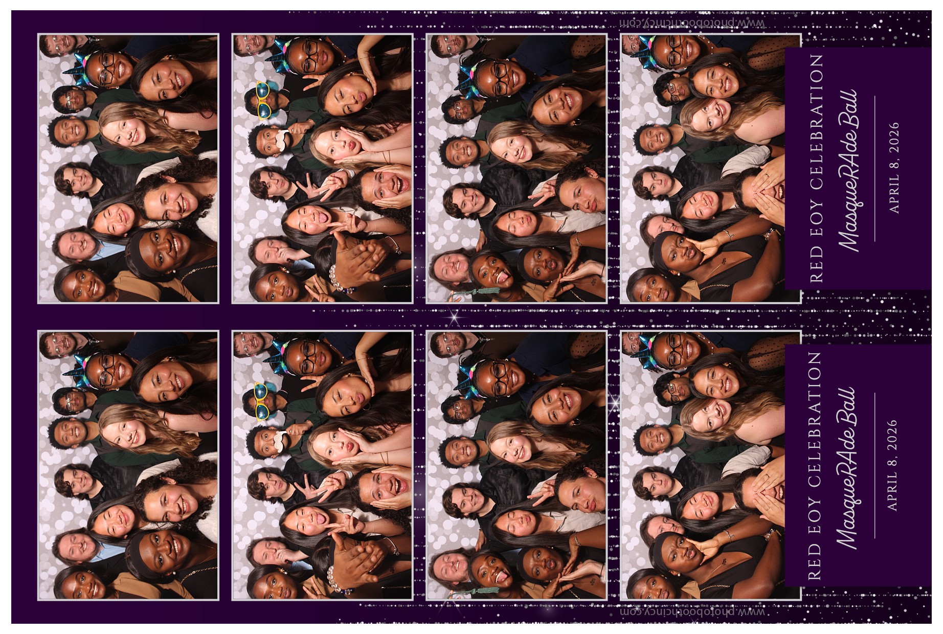 Red EOY Celebration MasqueRAdae Ball!! | View more photos from the event at gallery.photoboothcincy.com/u/PhotoBoothCincy/Red-EOY-Celebration-MasqueRAdae-Ball