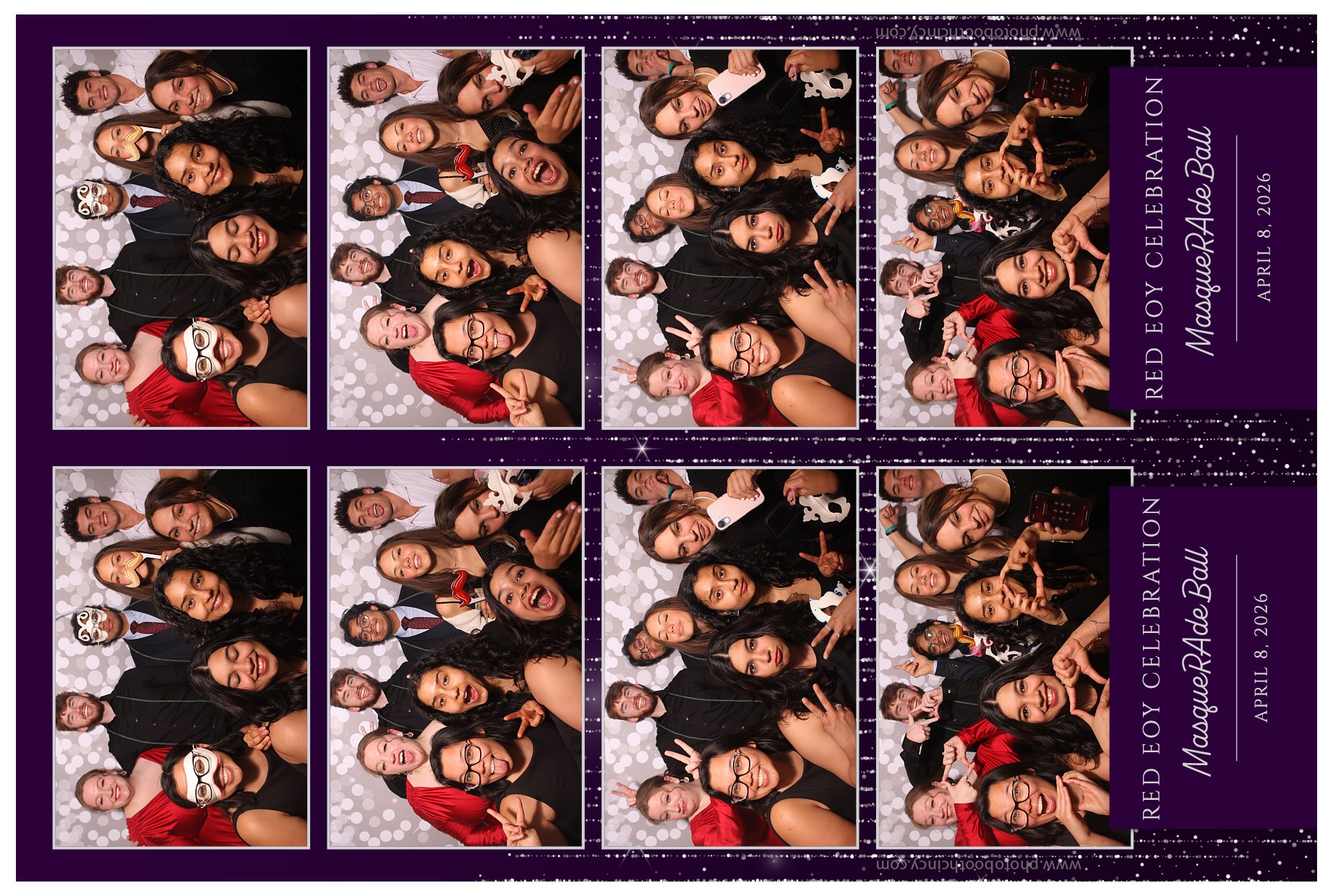 Red EOY Celebration MasqueRAdae Ball!! | View more photos from the event at gallery.photoboothcincy.com/u/PhotoBoothCincy/Red-EOY-Celebration-MasqueRAdae-Ball