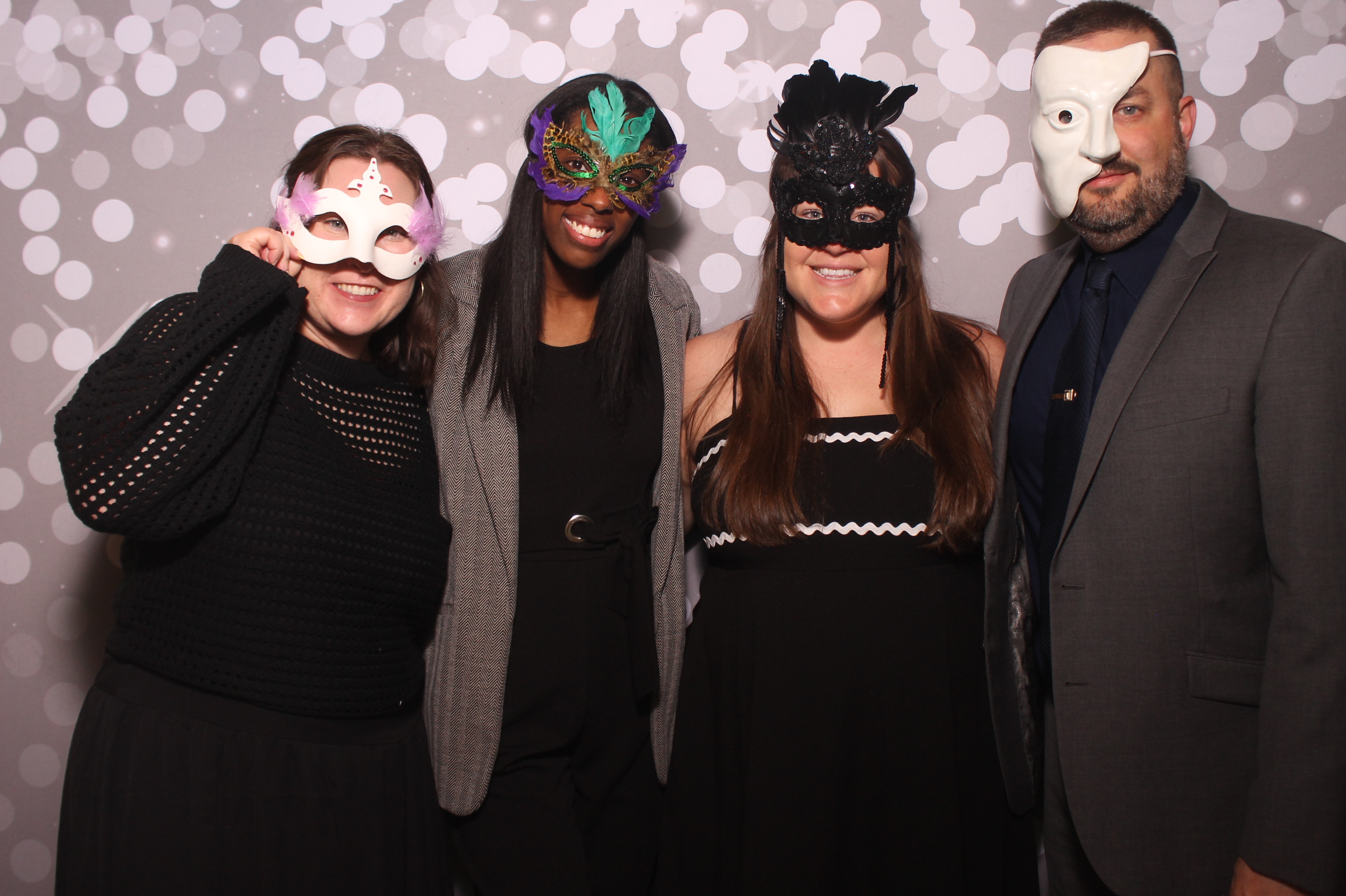 Red EOY Celebration MasqueRAdae Ball!! | View more photos from the event at gallery.photoboothcincy.com/u/PhotoBoothCincy/Red-EOY-Celebration-MasqueRAdae-Ball