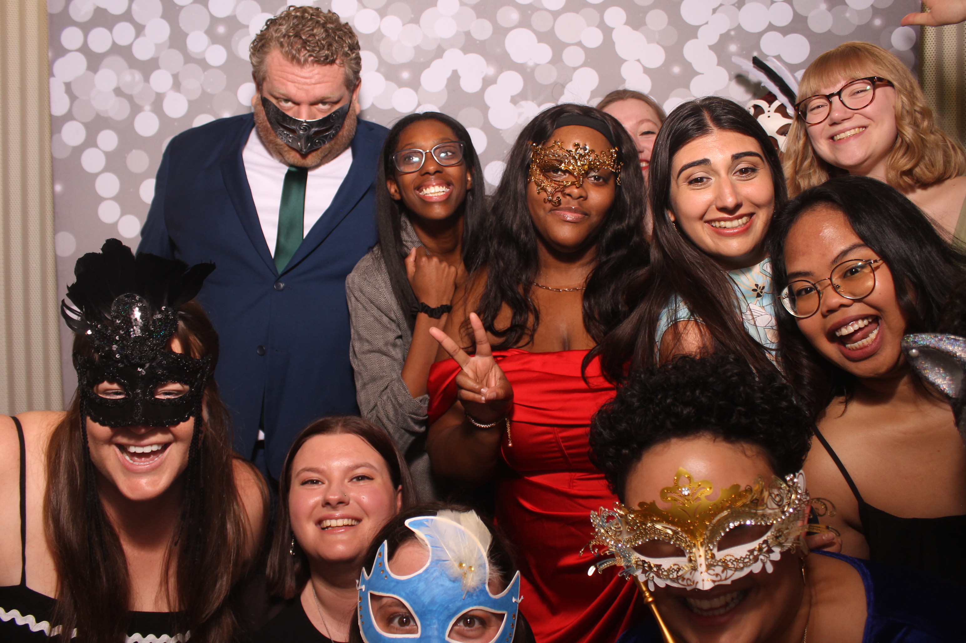 Red EOY Celebration MasqueRAdae Ball!! | View more photos from the event at gallery.photoboothcincy.com/u/PhotoBoothCincy/Red-EOY-Celebration-MasqueRAdae-Ball