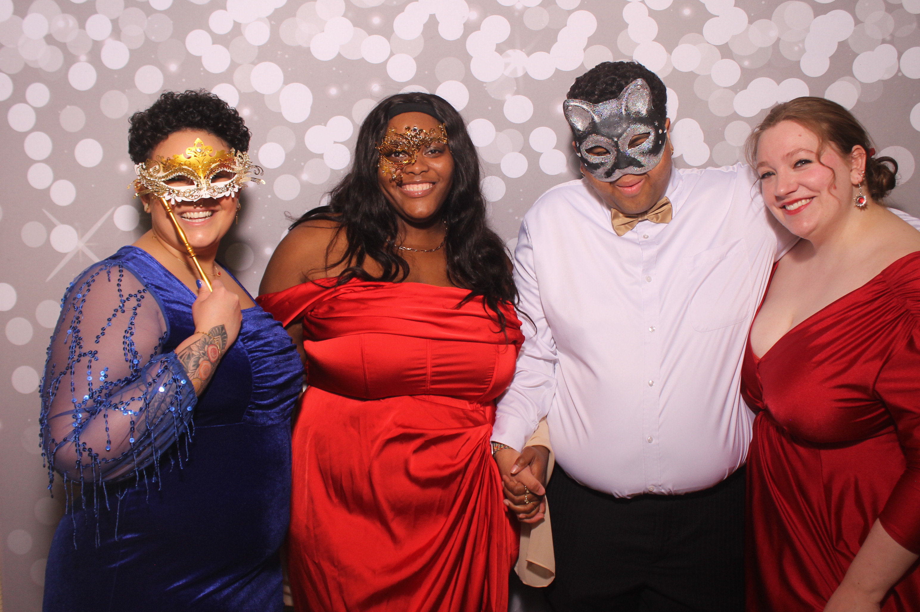 Red EOY Celebration MasqueRAdae Ball!! | View more photos from the event at gallery.photoboothcincy.com/u/PhotoBoothCincy/Red-EOY-Celebration-MasqueRAdae-Ball