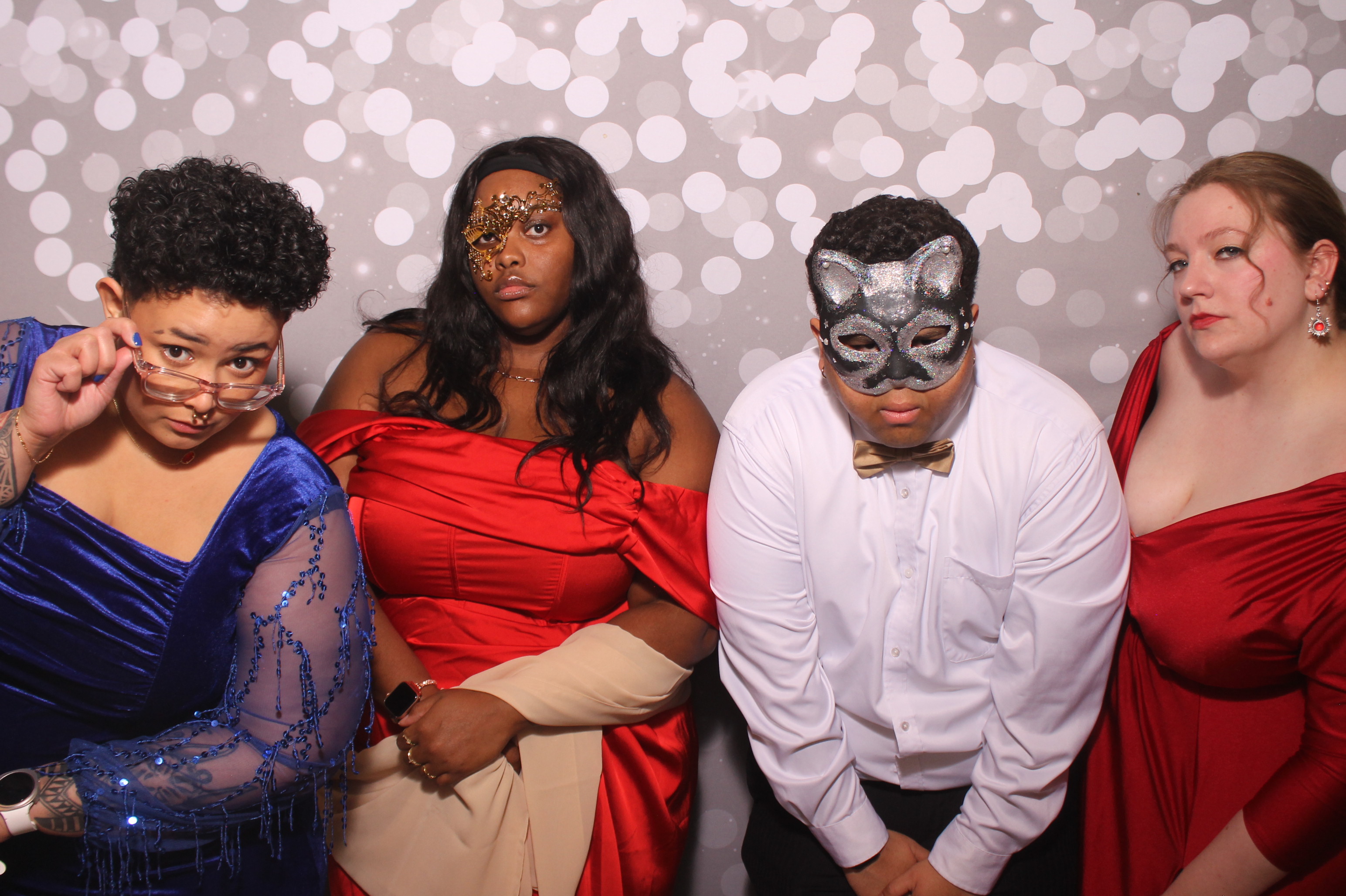 Red EOY Celebration MasqueRAdae Ball!! | View more photos from the event at gallery.photoboothcincy.com/u/PhotoBoothCincy/Red-EOY-Celebration-MasqueRAdae-Ball