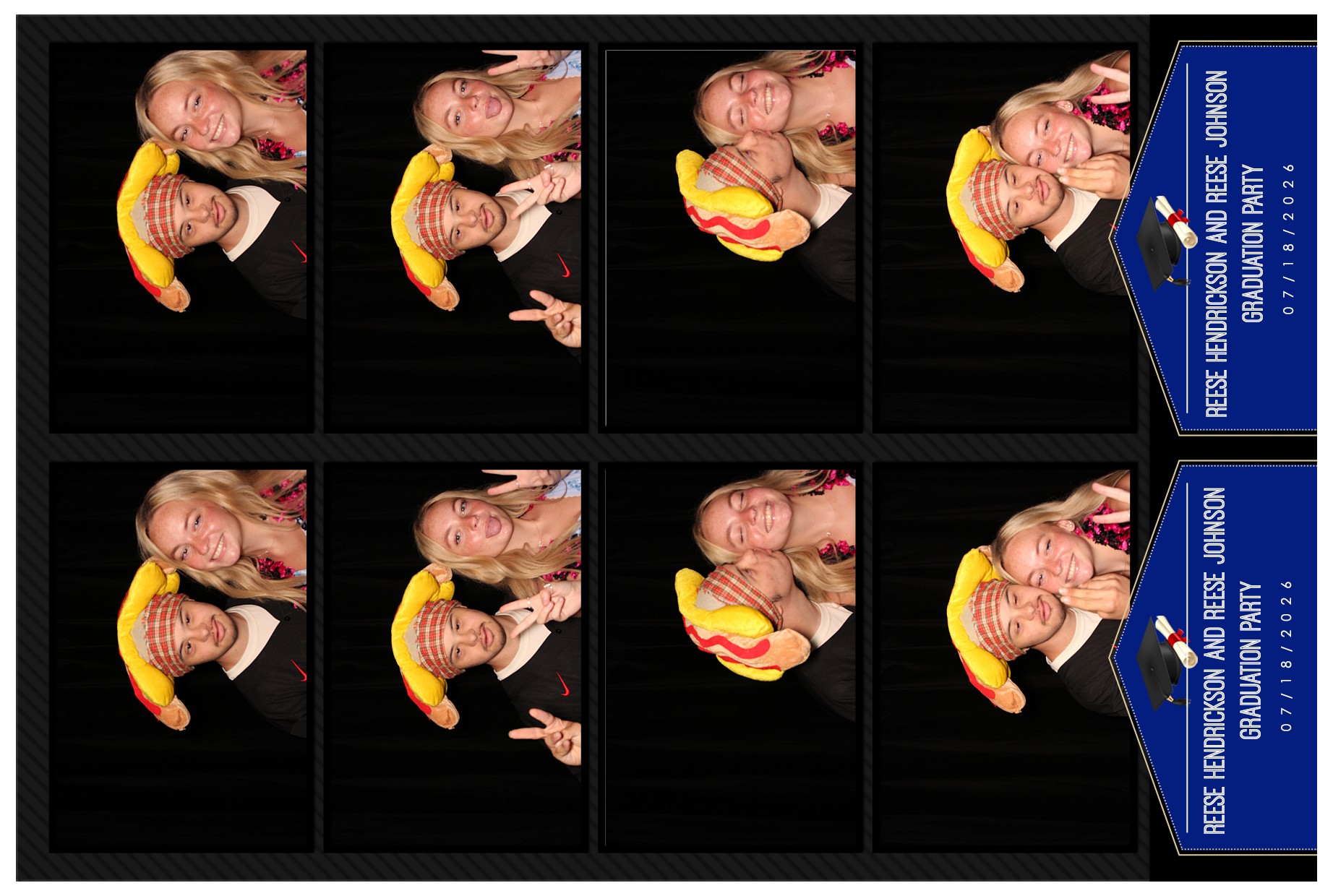 Reese & Reese Grad Party | View more photos from the event at gallery.photoboothcincy.com/u/PhotoBoothCincy/Reese-Reese-Grad-Party