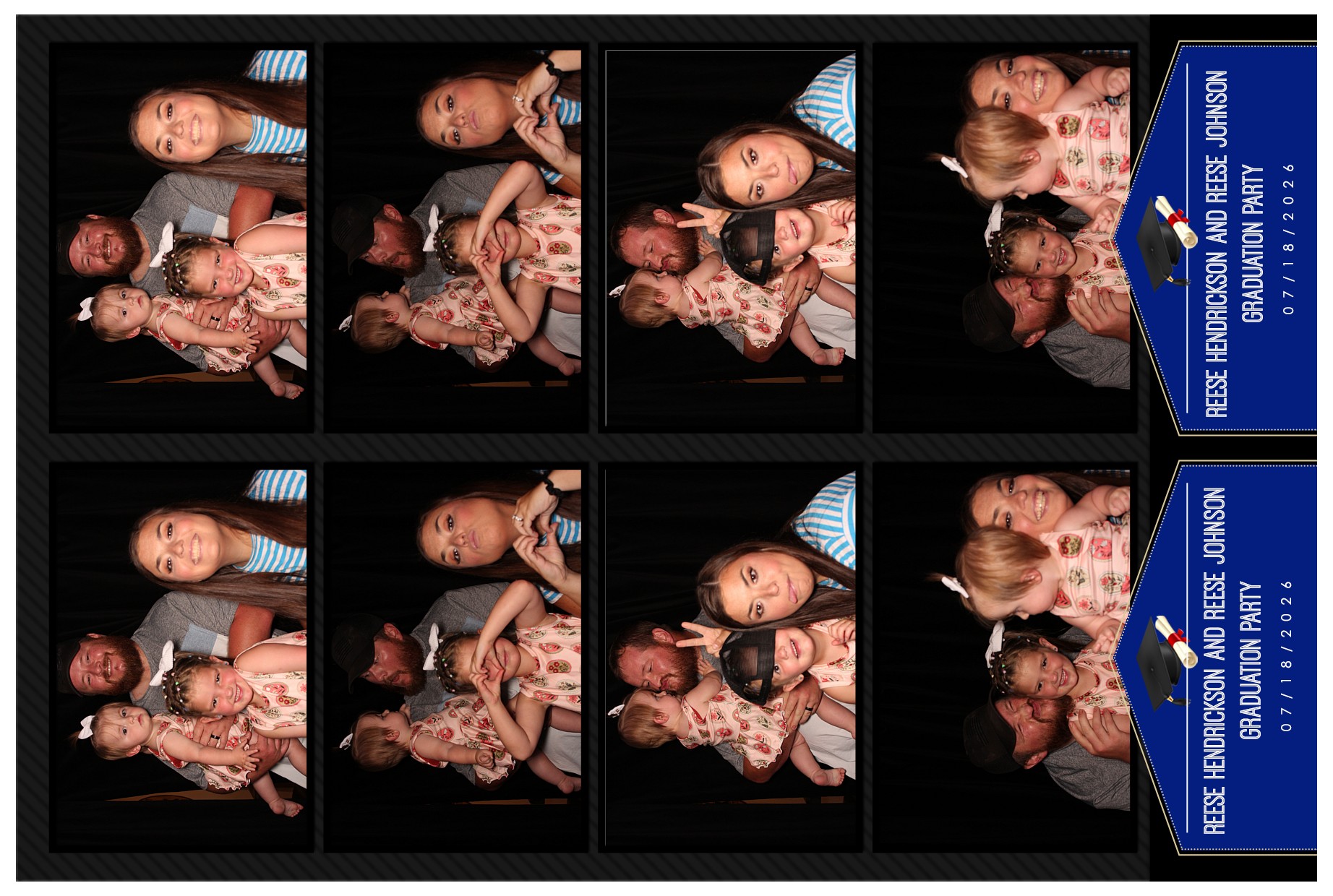 Reese & Reese Grad Party | View more photos from the event at gallery.photoboothcincy.com/u/PhotoBoothCincy/Reese-Reese-Grad-Party