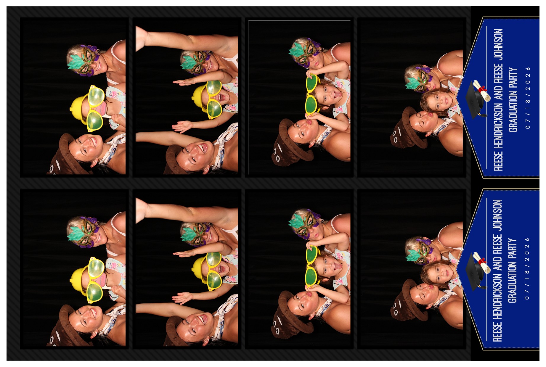 Reese & Reese Grad Party | View more photos from the event at gallery.photoboothcincy.com/u/PhotoBoothCincy/Reese-Reese-Grad-Party