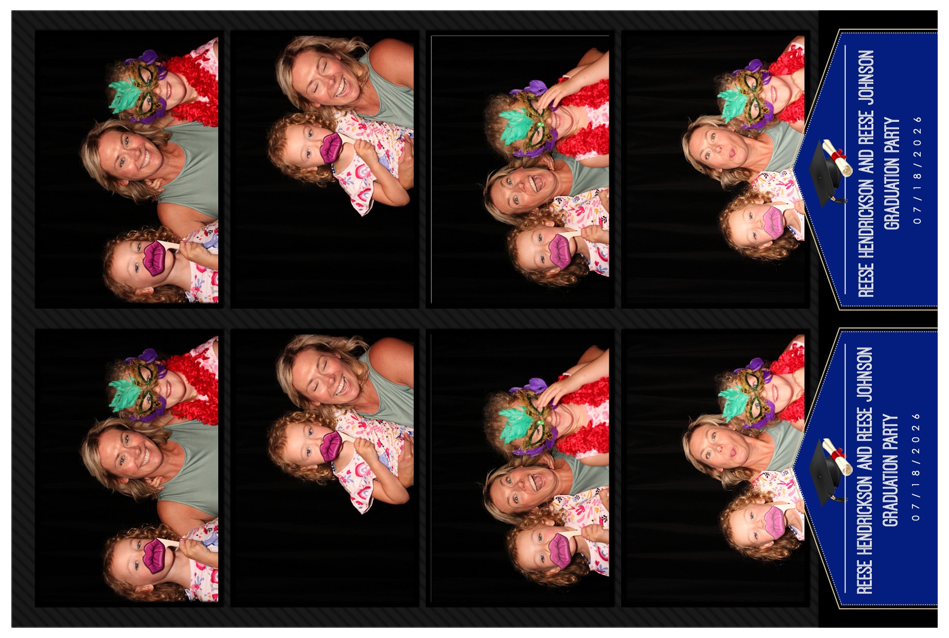 Reese & Reese Grad Party | View more photos from the event at gallery.photoboothcincy.com/u/PhotoBoothCincy/Reese-Reese-Grad-Party