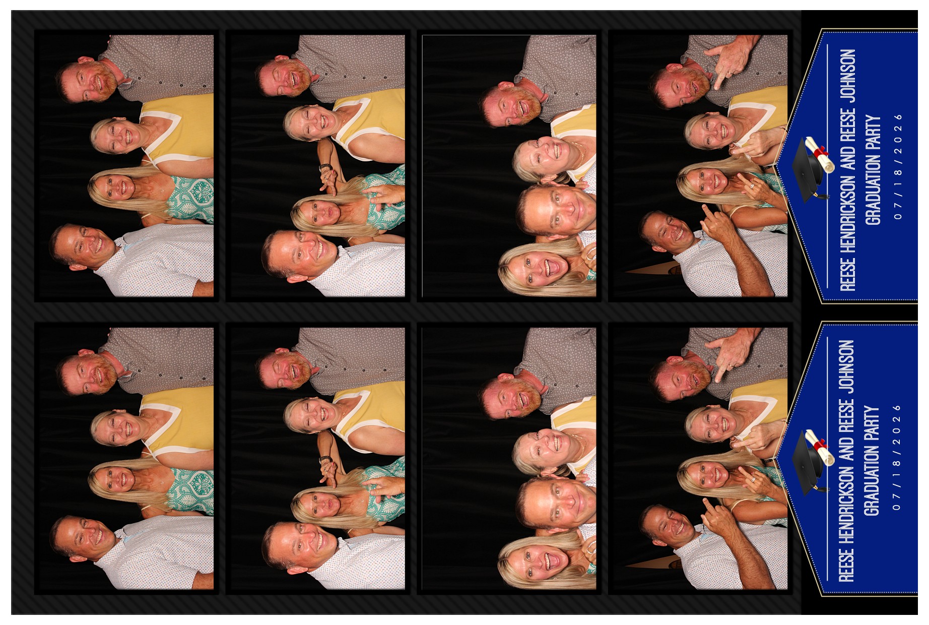 Reese & Reese Grad Party | View more photos from the event at gallery.photoboothcincy.com/u/PhotoBoothCincy/Reese-Reese-Grad-Party