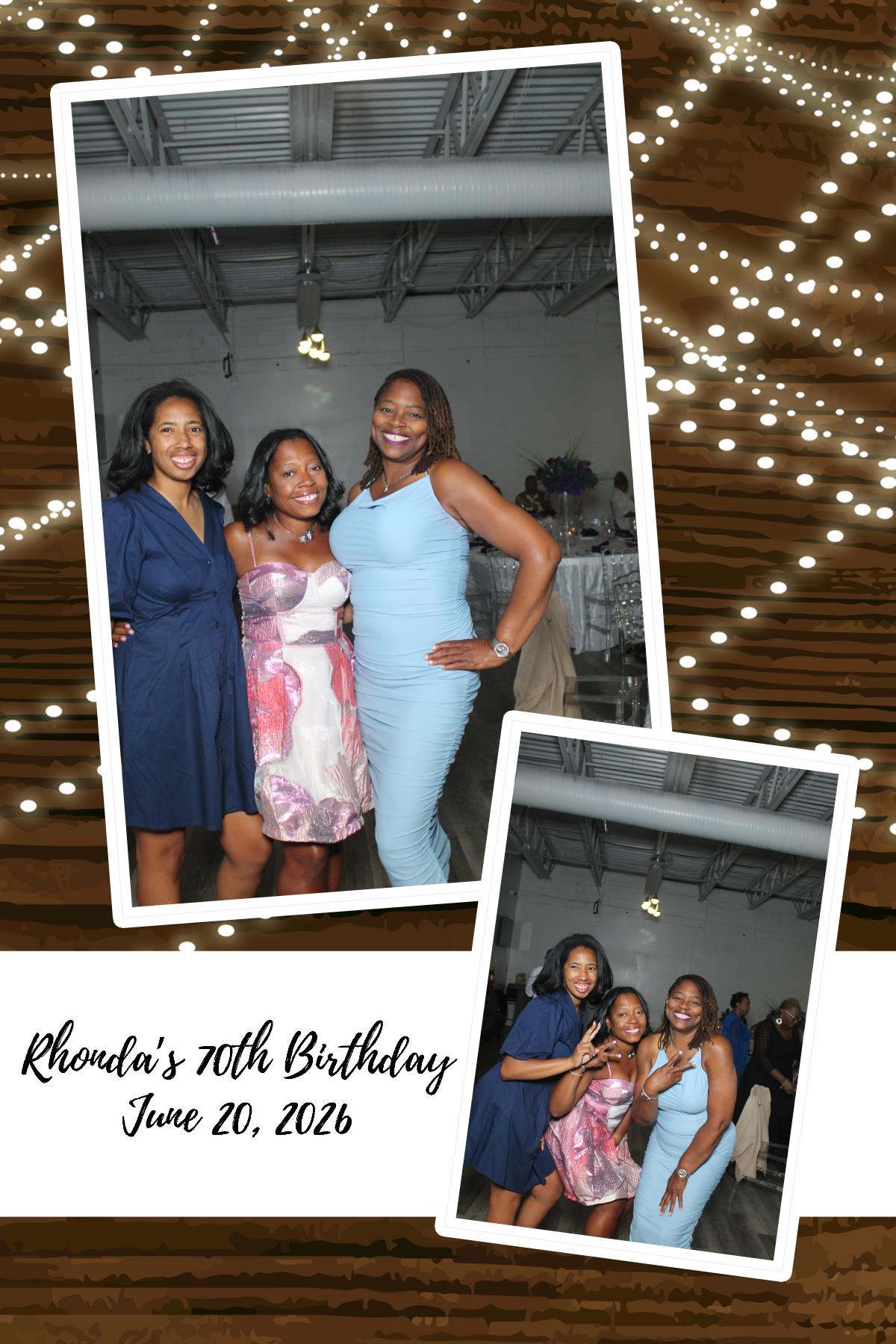 Rhonda's 70th | View more photos from the event at gallery.photoboothcincy.com/u/PhotoBoothCincy/Rhondas-70th