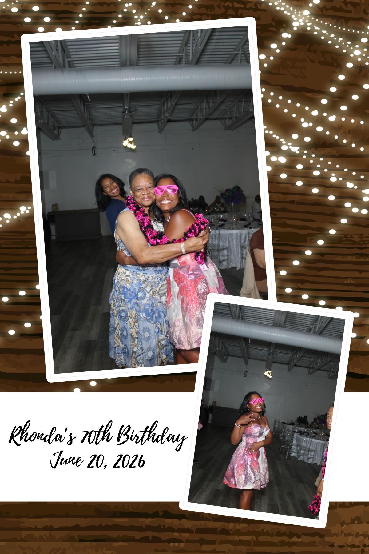 Rhonda's 70th | View more photos from the event at gallery.photoboothcincy.com/u/PhotoBoothCincy/Rhondas-70th