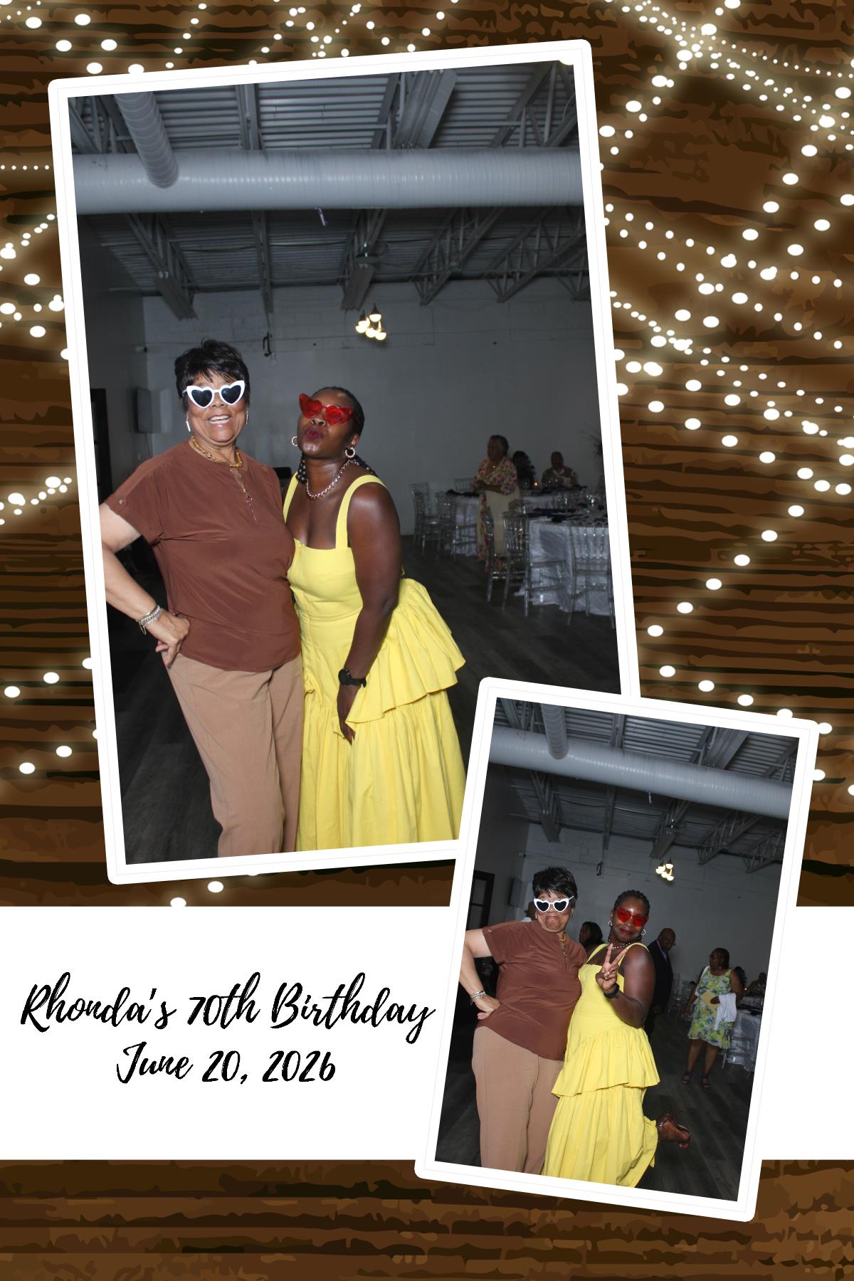 Rhonda's 70th | View more photos from the event at gallery.photoboothcincy.com/u/PhotoBoothCincy/Rhondas-70th