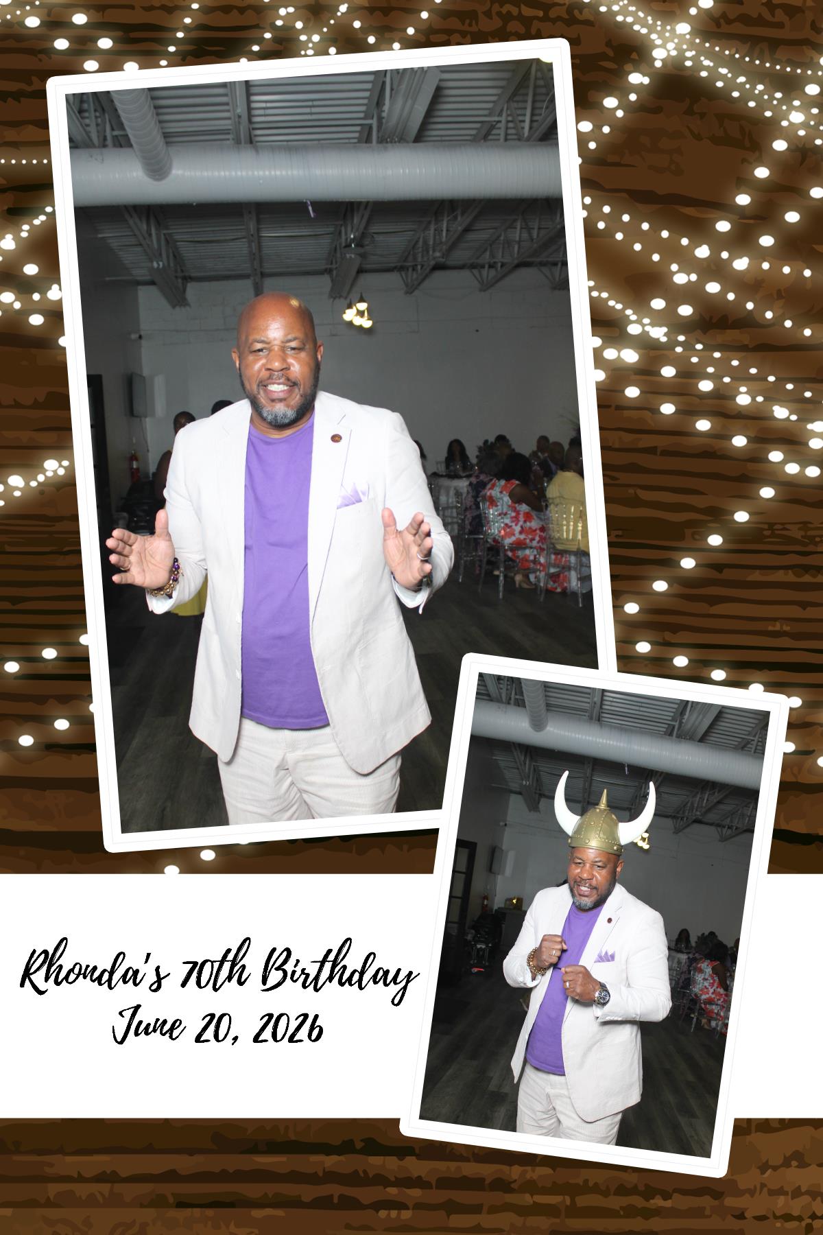 Rhonda's 70th | View more photos from the event at gallery.photoboothcincy.com/u/PhotoBoothCincy/Rhondas-70th
