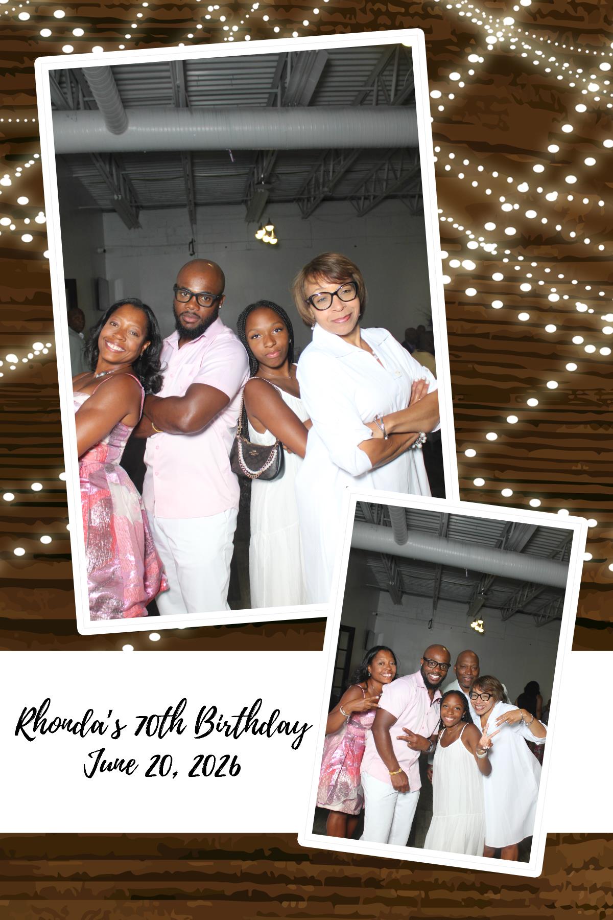 Rhonda's 70th | View more photos from the event at gallery.photoboothcincy.com/u/PhotoBoothCincy/Rhondas-70th