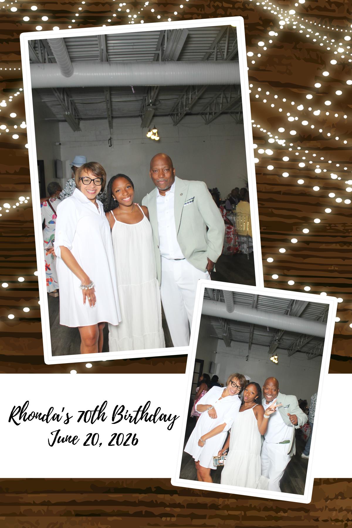 Rhonda's 70th | View more photos from the event at gallery.photoboothcincy.com/u/PhotoBoothCincy/Rhondas-70th