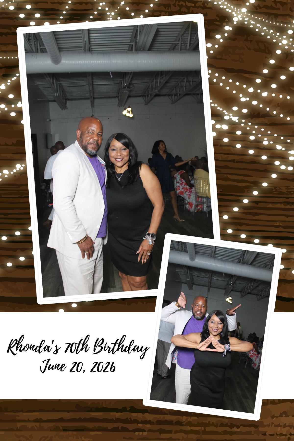 Rhonda's 70th | View more photos from the event at gallery.photoboothcincy.com/u/PhotoBoothCincy/Rhondas-70th