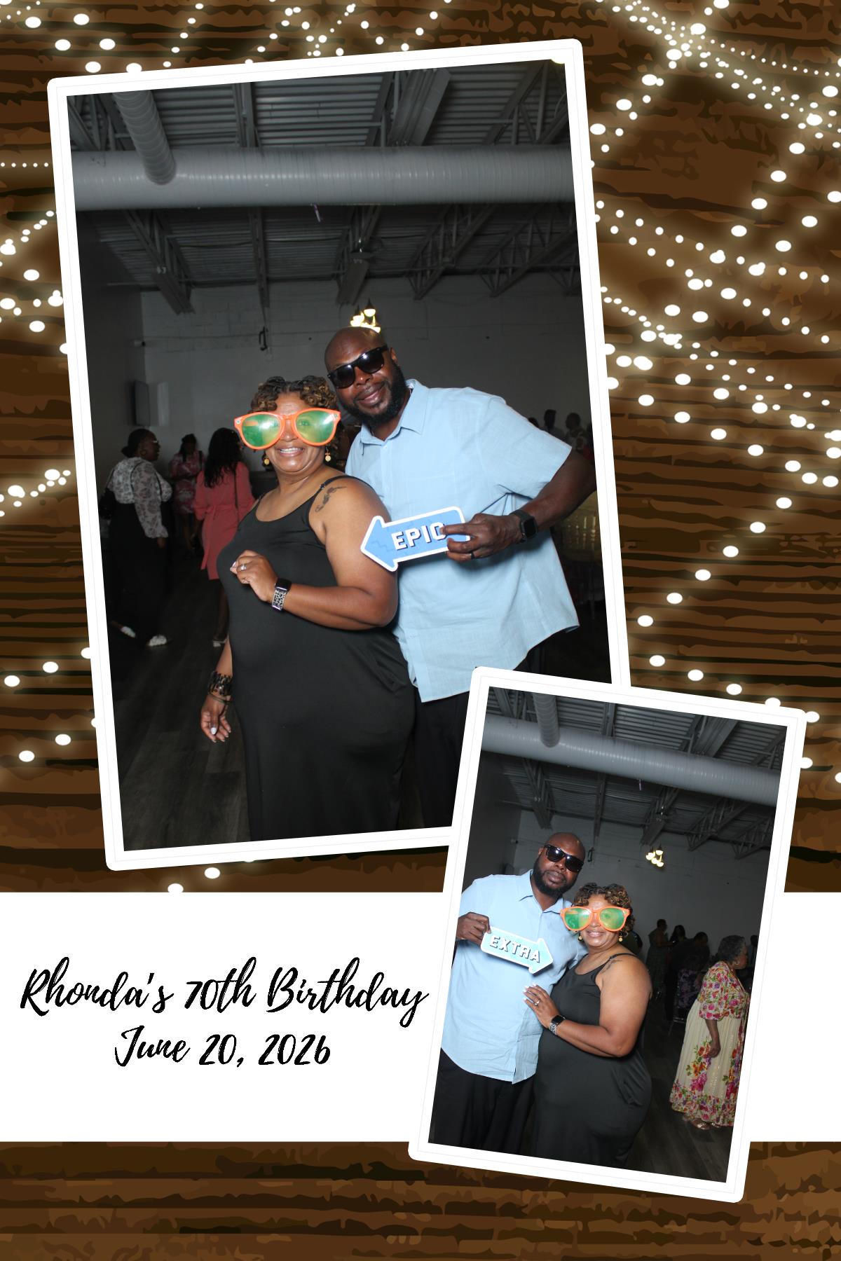Rhonda's 70th | View more photos from the event at gallery.photoboothcincy.com/u/PhotoBoothCincy/Rhondas-70th