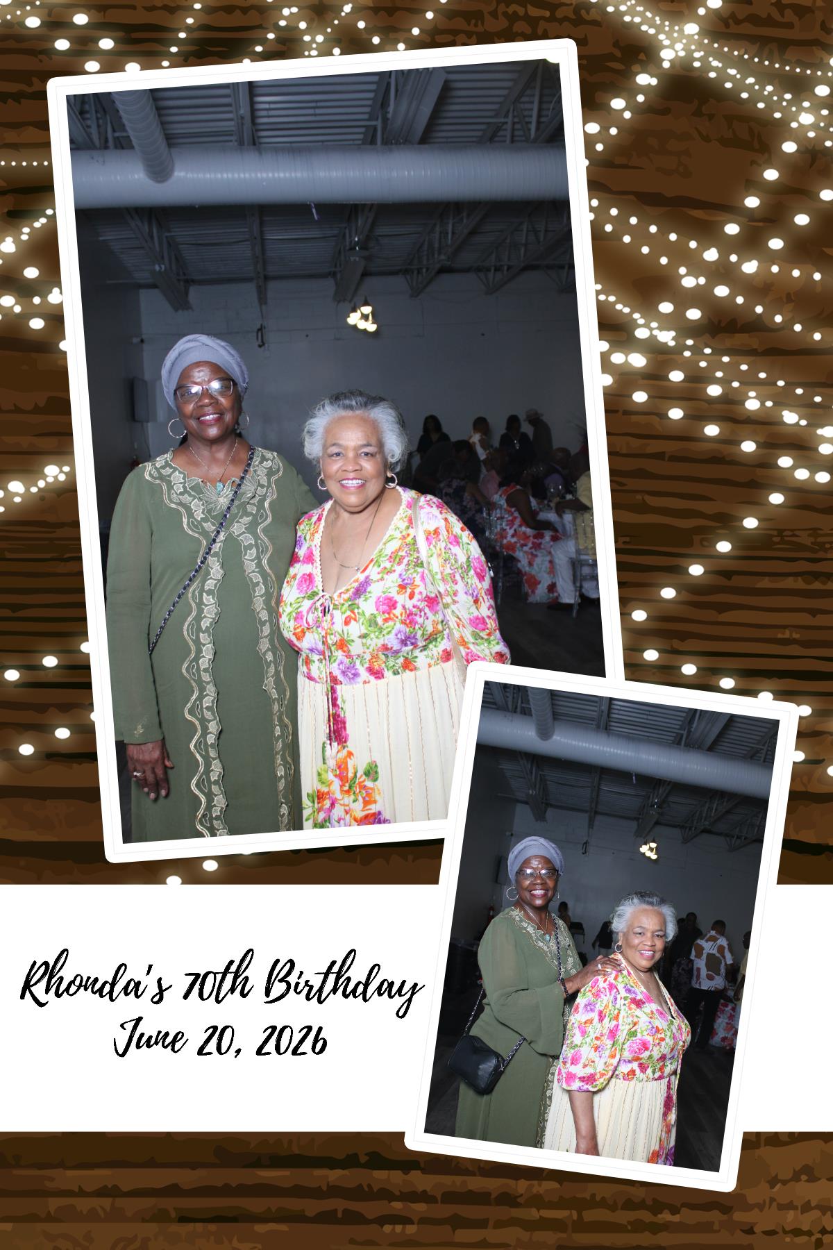 Rhonda's 70th | View more photos from the event at gallery.photoboothcincy.com/u/PhotoBoothCincy/Rhondas-70th