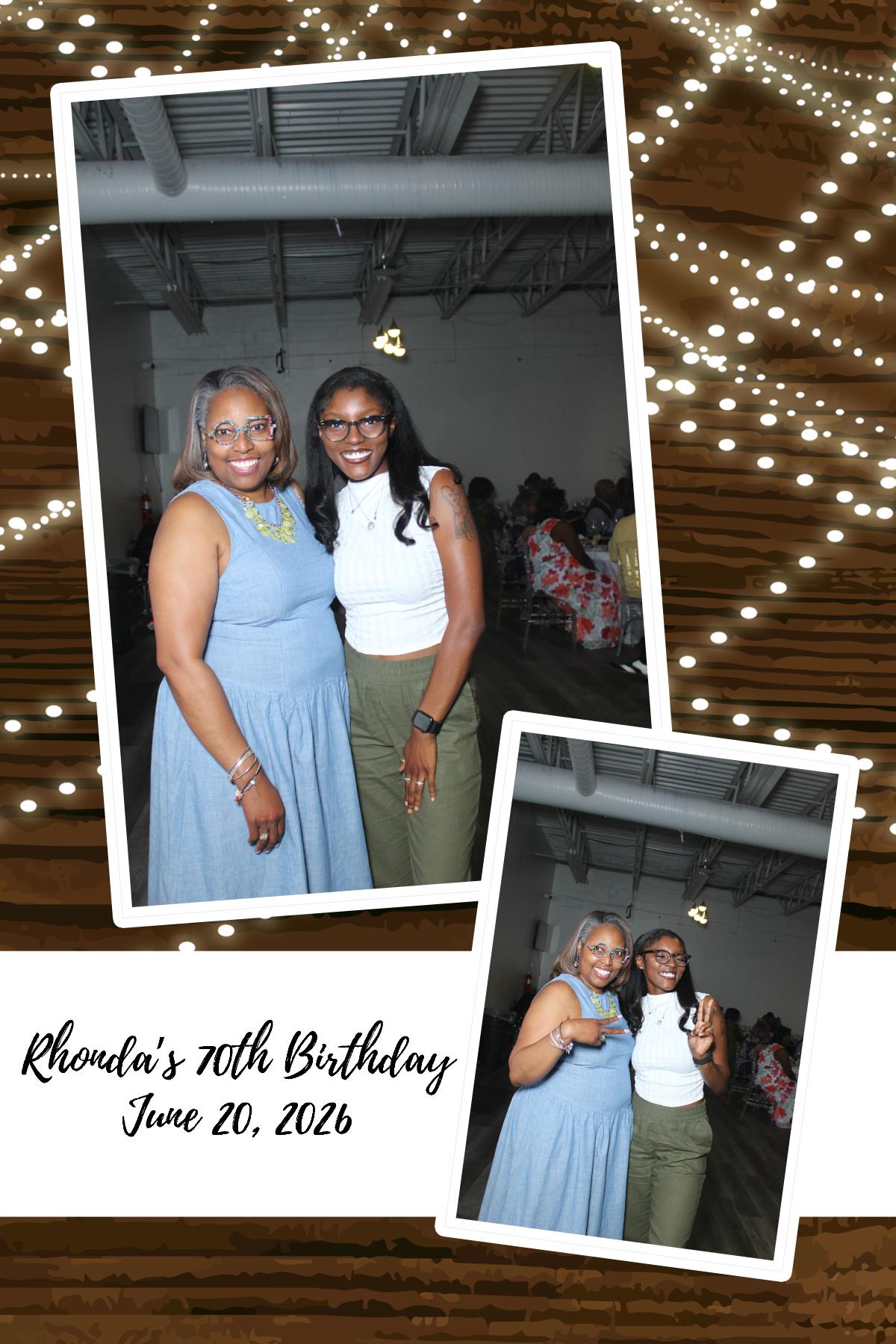 Rhonda's 70th | View more photos from the event at gallery.photoboothcincy.com/u/PhotoBoothCincy/Rhondas-70th