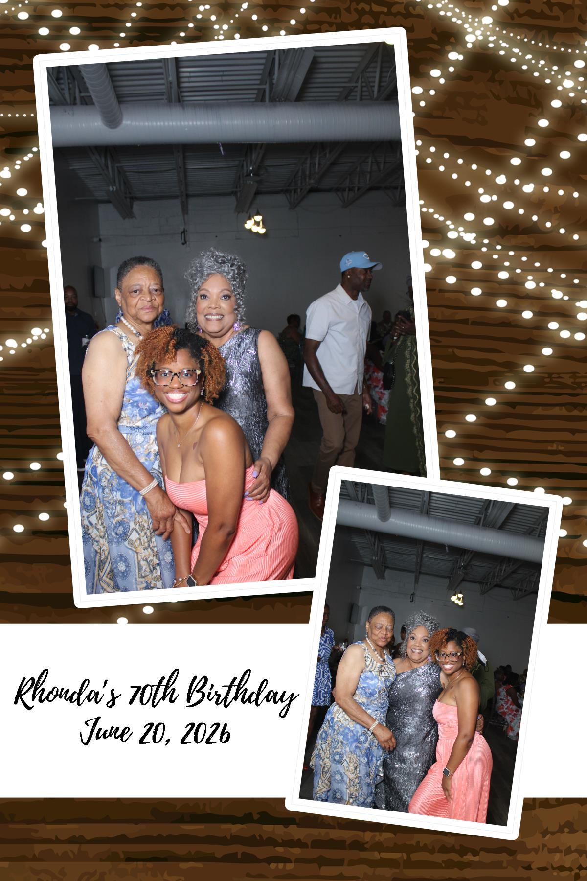 Rhonda's 70th | View more photos from the event at gallery.photoboothcincy.com/u/PhotoBoothCincy/Rhondas-70th