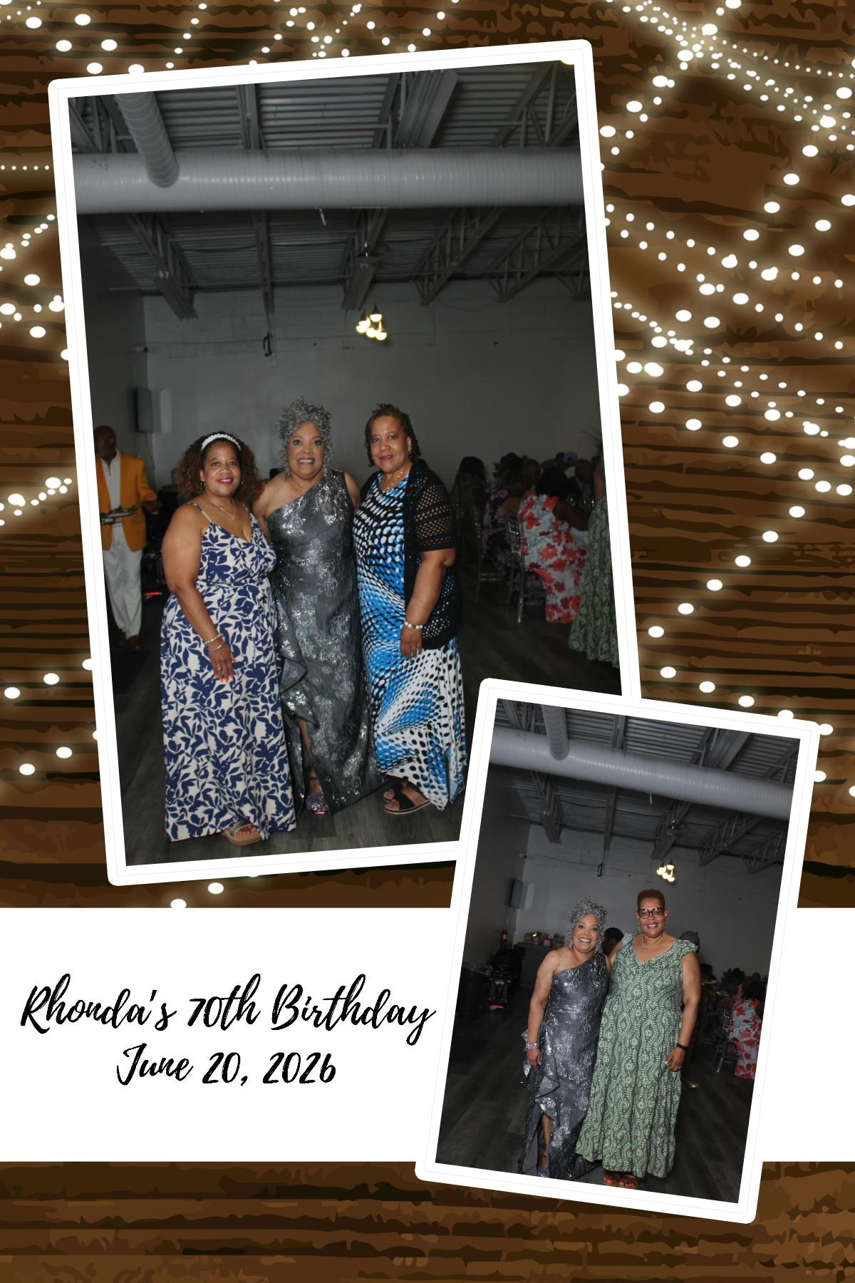 Rhonda's 70th | View more photos from the event at gallery.photoboothcincy.com/u/PhotoBoothCincy/Rhondas-70th
