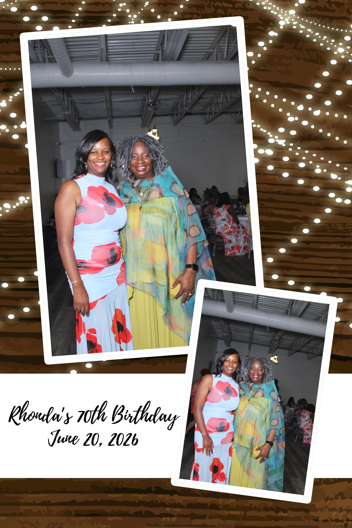 Rhonda's 70th | View more photos from the event at gallery.photoboothcincy.com/u/PhotoBoothCincy/Rhondas-70th