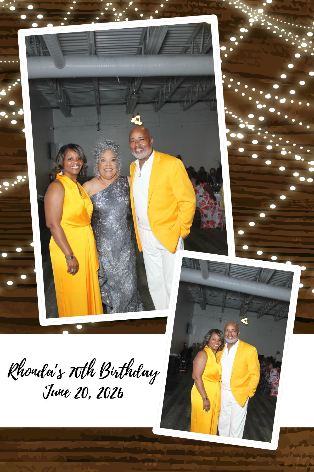 Rhonda's 70th | View more photos from the event at gallery.photoboothcincy.com/u/PhotoBoothCincy/Rhondas-70th