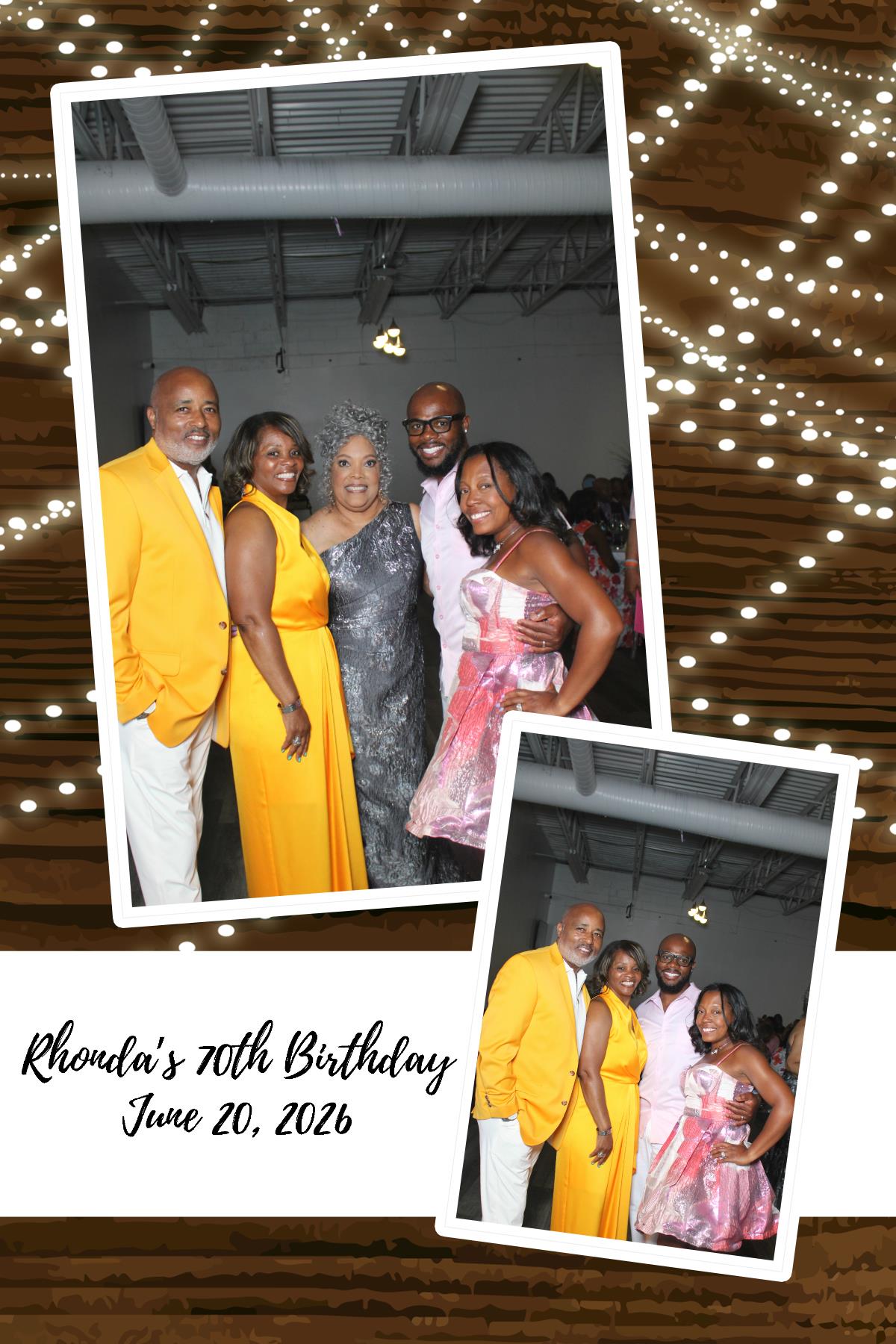 Rhonda's 70th | View more photos from the event at gallery.photoboothcincy.com/u/PhotoBoothCincy/Rhondas-70th