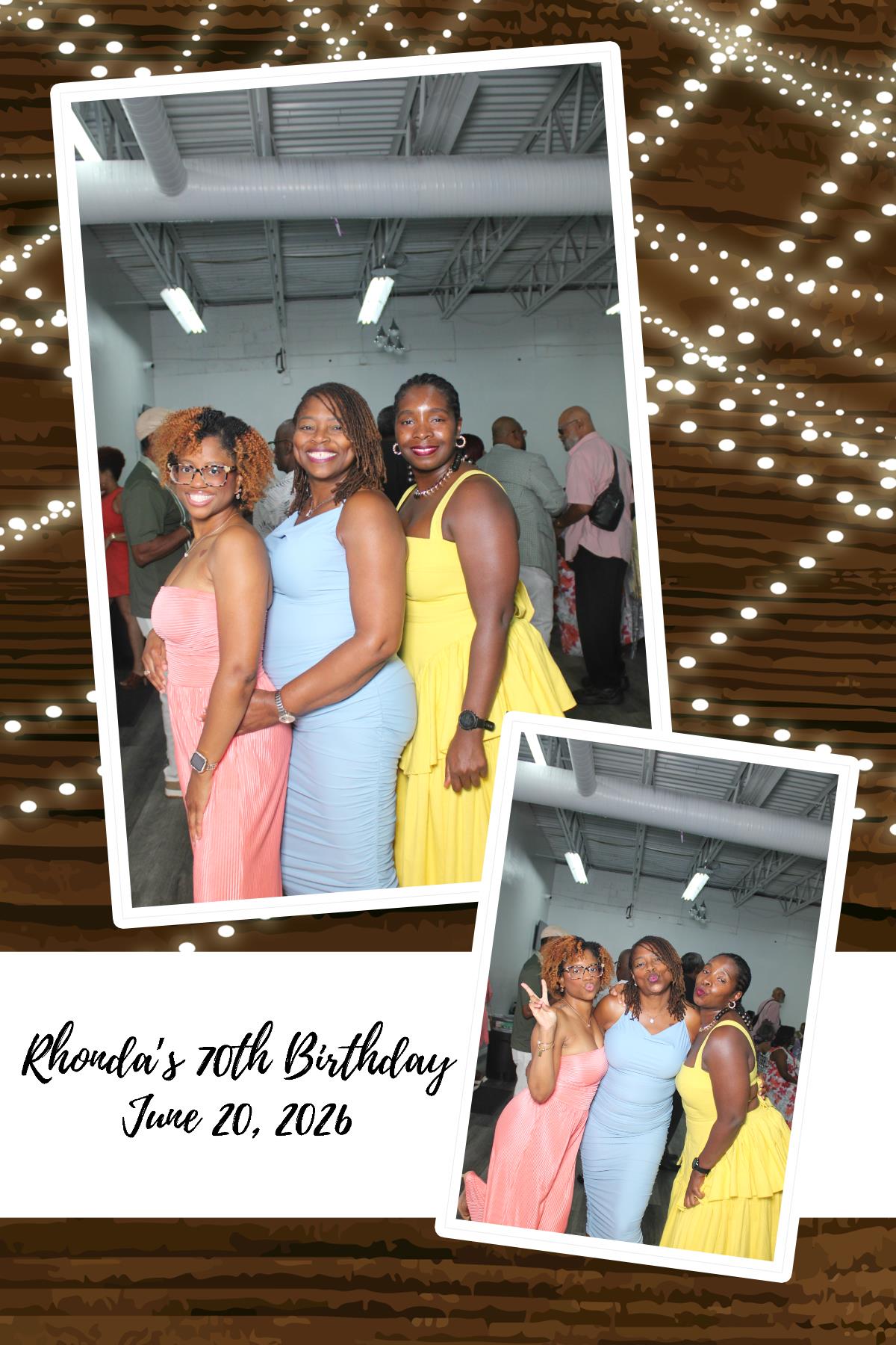 Rhonda's 70th | View more photos from the event at gallery.photoboothcincy.com/u/PhotoBoothCincy/Rhondas-70th