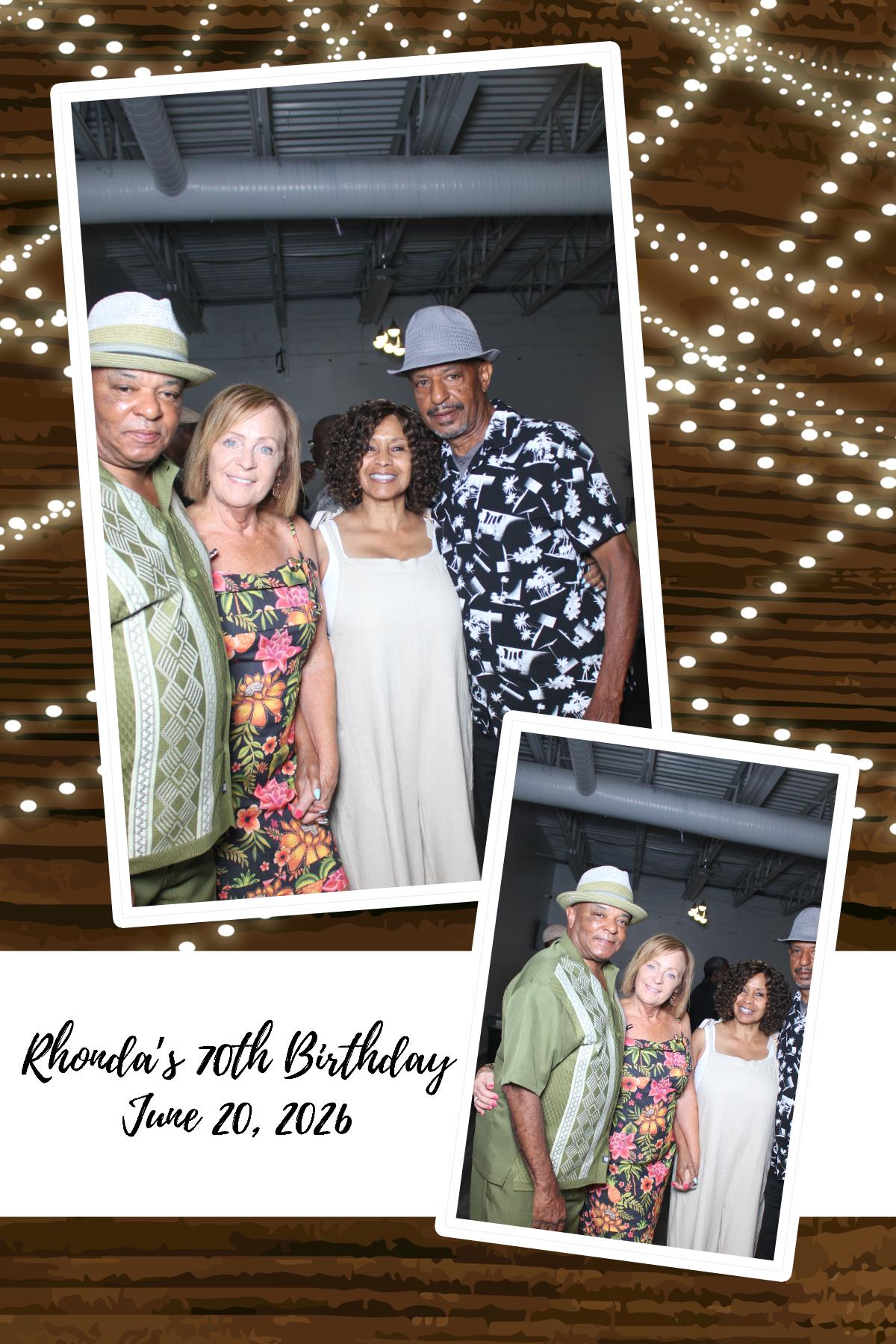Rhonda's 70th | View more photos from the event at gallery.photoboothcincy.com/u/PhotoBoothCincy/Rhondas-70th