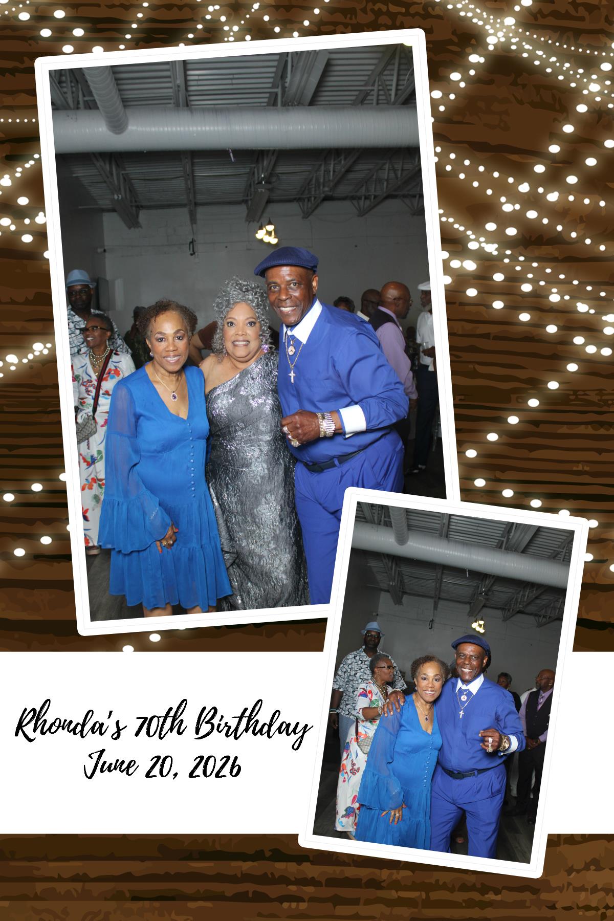 Rhonda's 70th | View more photos from the event at gallery.photoboothcincy.com/u/PhotoBoothCincy/Rhondas-70th