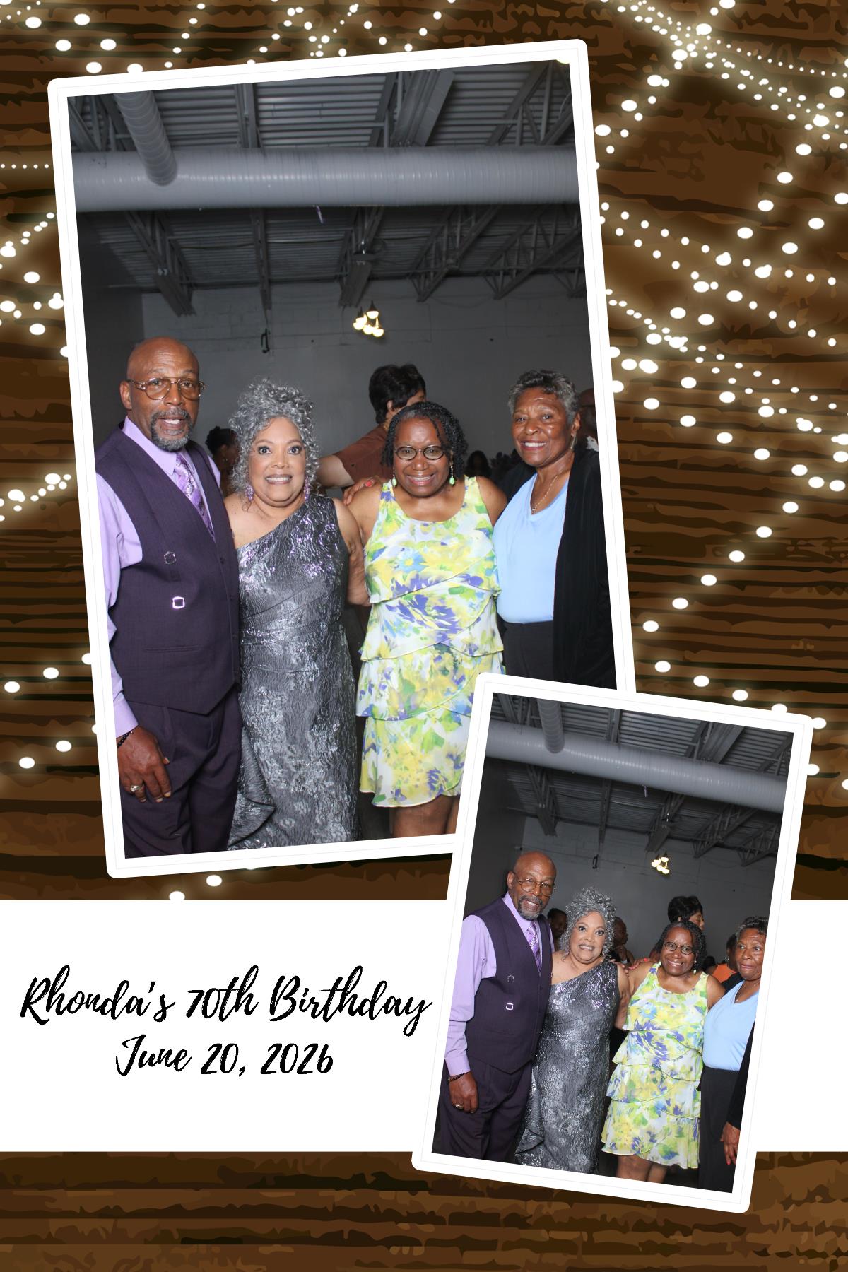 Rhonda's 70th | View more photos from the event at gallery.photoboothcincy.com/u/PhotoBoothCincy/Rhondas-70th