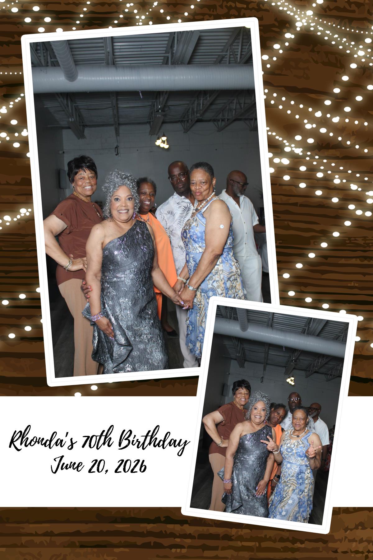 Rhonda's 70th | View more photos from the event at gallery.photoboothcincy.com/u/PhotoBoothCincy/Rhondas-70th