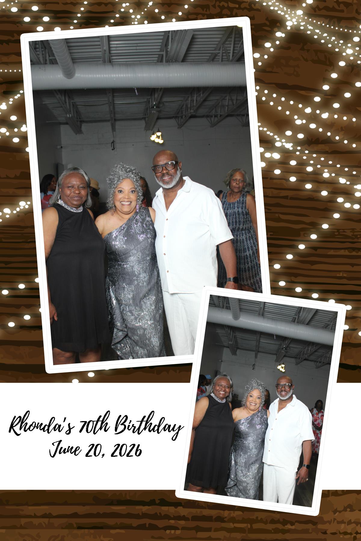 Rhonda's 70th | View more photos from the event at gallery.photoboothcincy.com/u/PhotoBoothCincy/Rhondas-70th