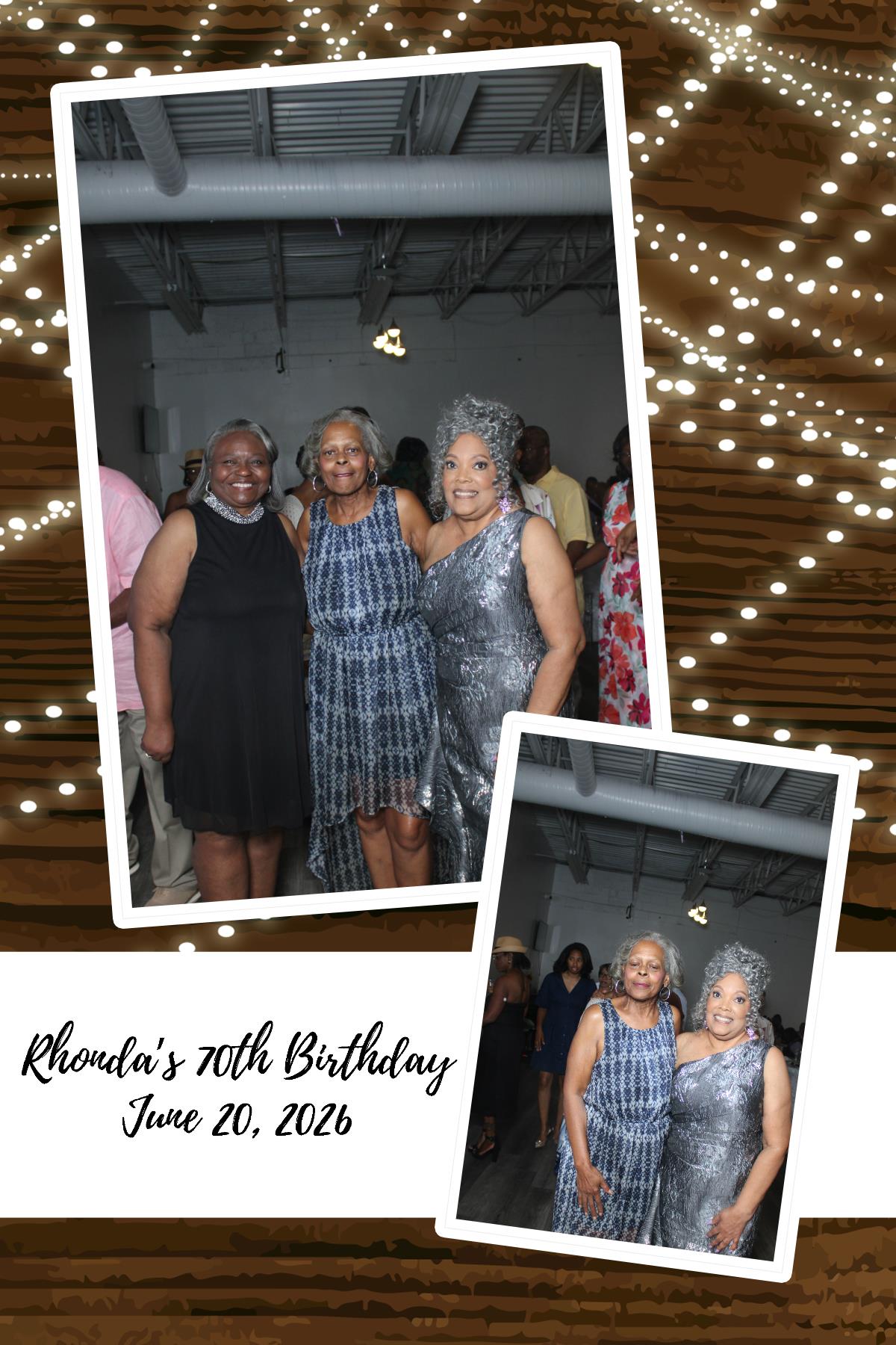 Rhonda's 70th | View more photos from the event at gallery.photoboothcincy.com/u/PhotoBoothCincy/Rhondas-70th