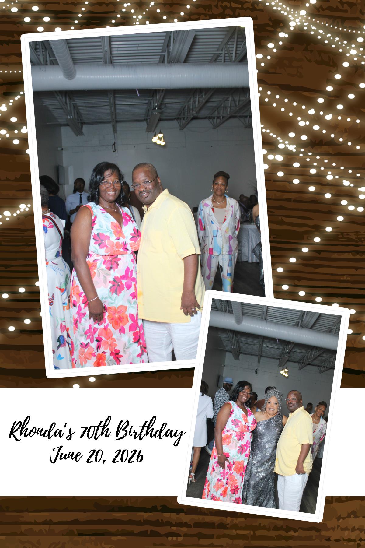 Rhonda's 70th | View more photos from the event at gallery.photoboothcincy.com/u/PhotoBoothCincy/Rhondas-70th
